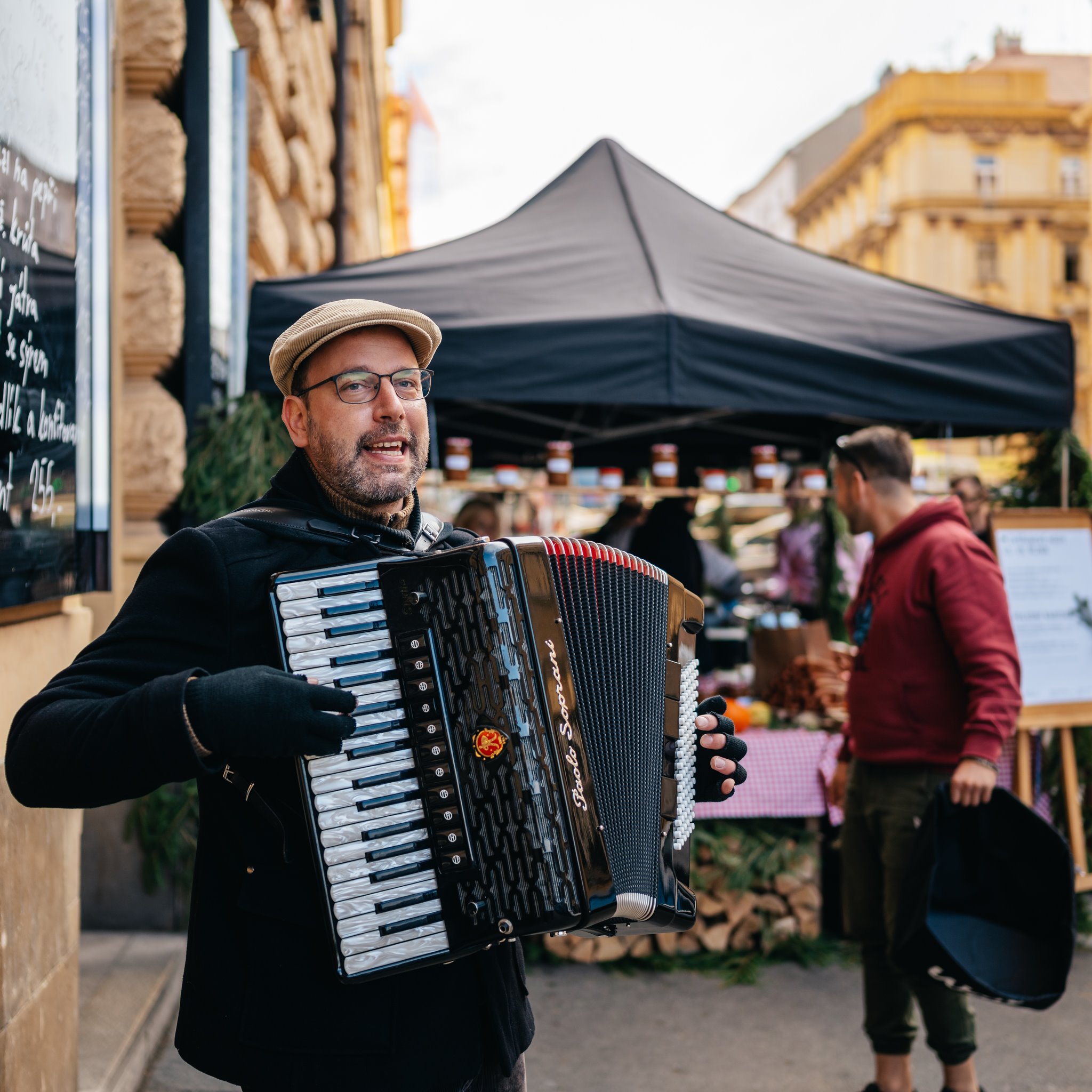 Harmonikář Jindra Kelíšek foto 2
