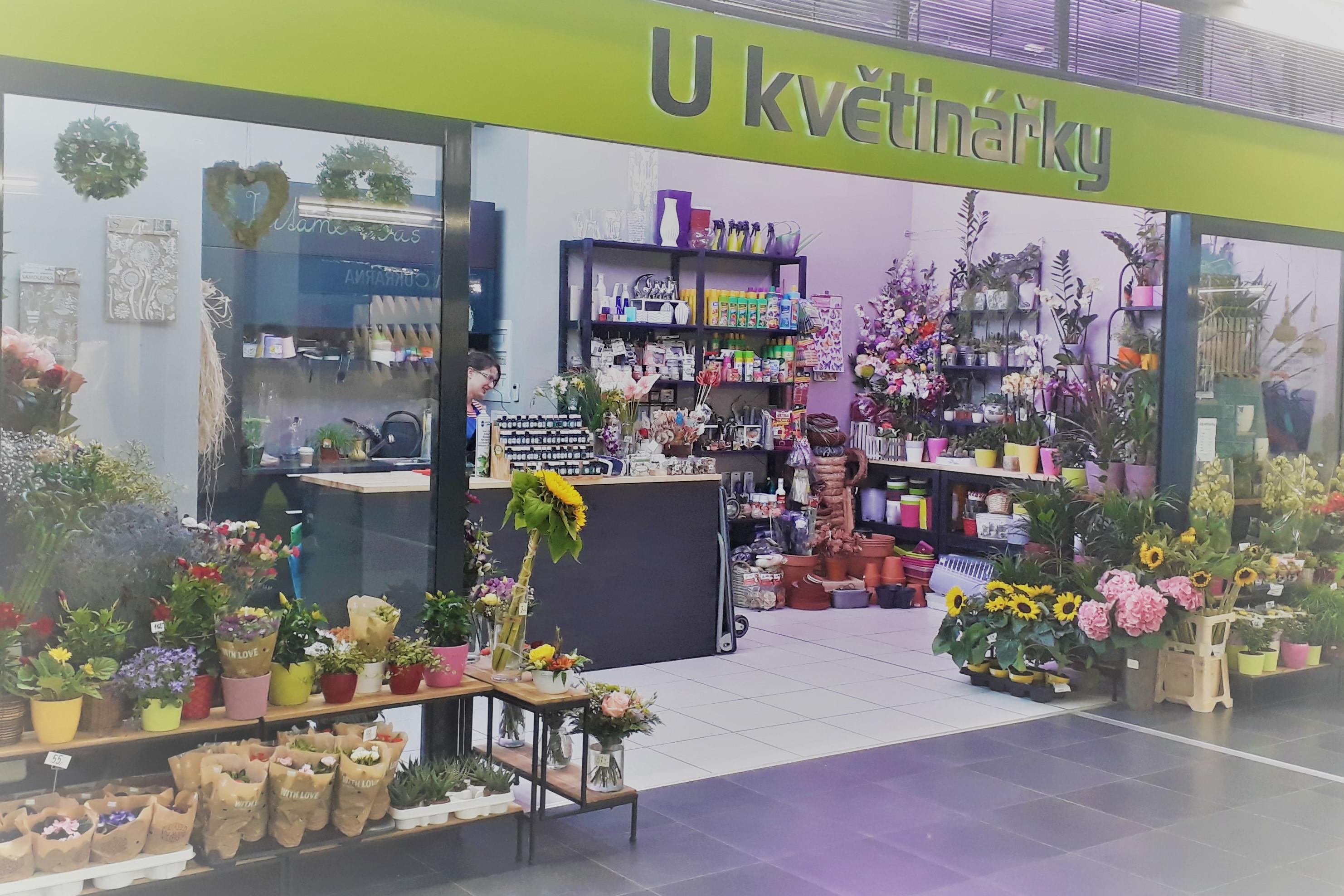 U květinářky