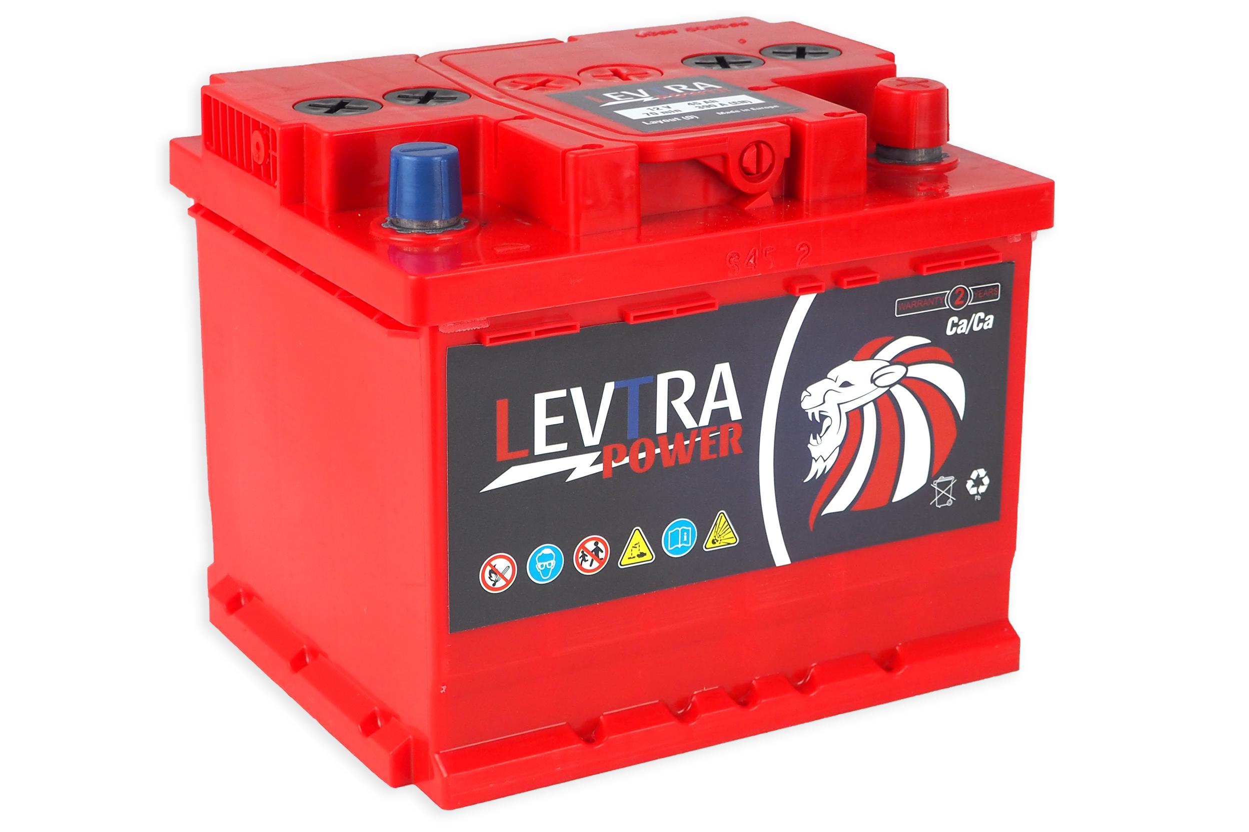 Autobaterie Levtra - Prodejna autodoplňků Skarab