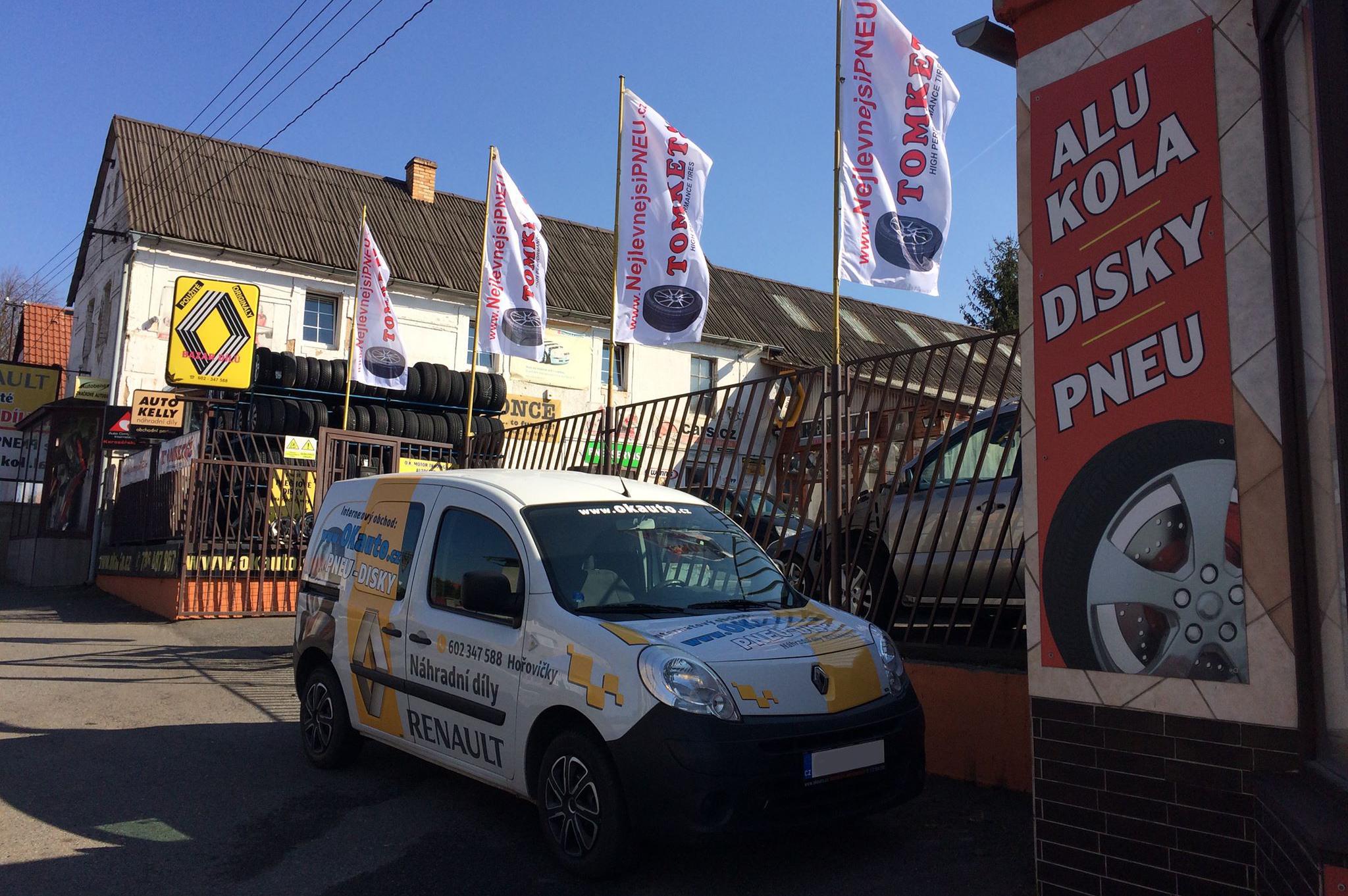 Alubazar - pneubazar, O.K. MOTOR TRADING, spol. s r. o.