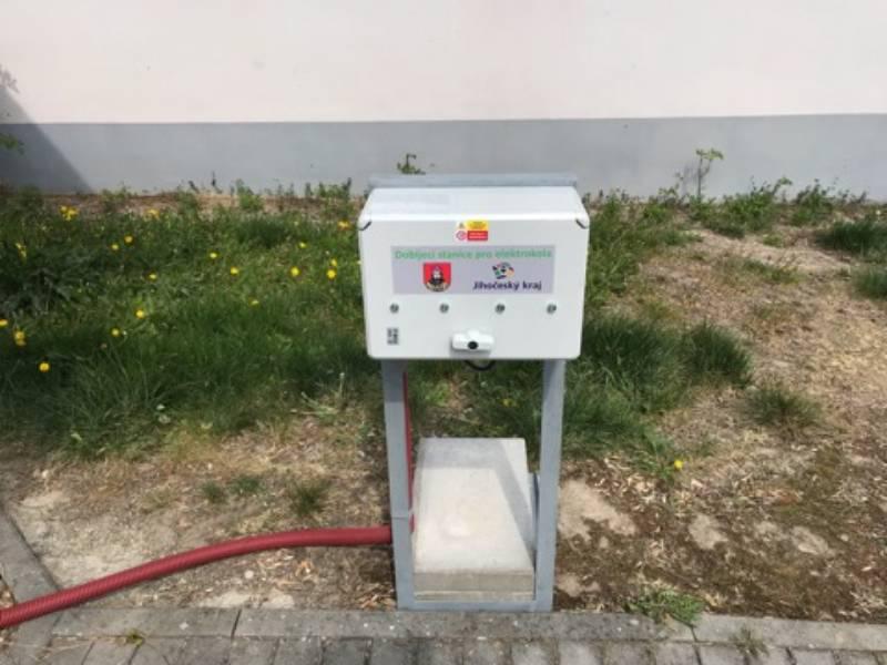 Nabíjecí stanice Turistické informační centrum Milevsko foto 2