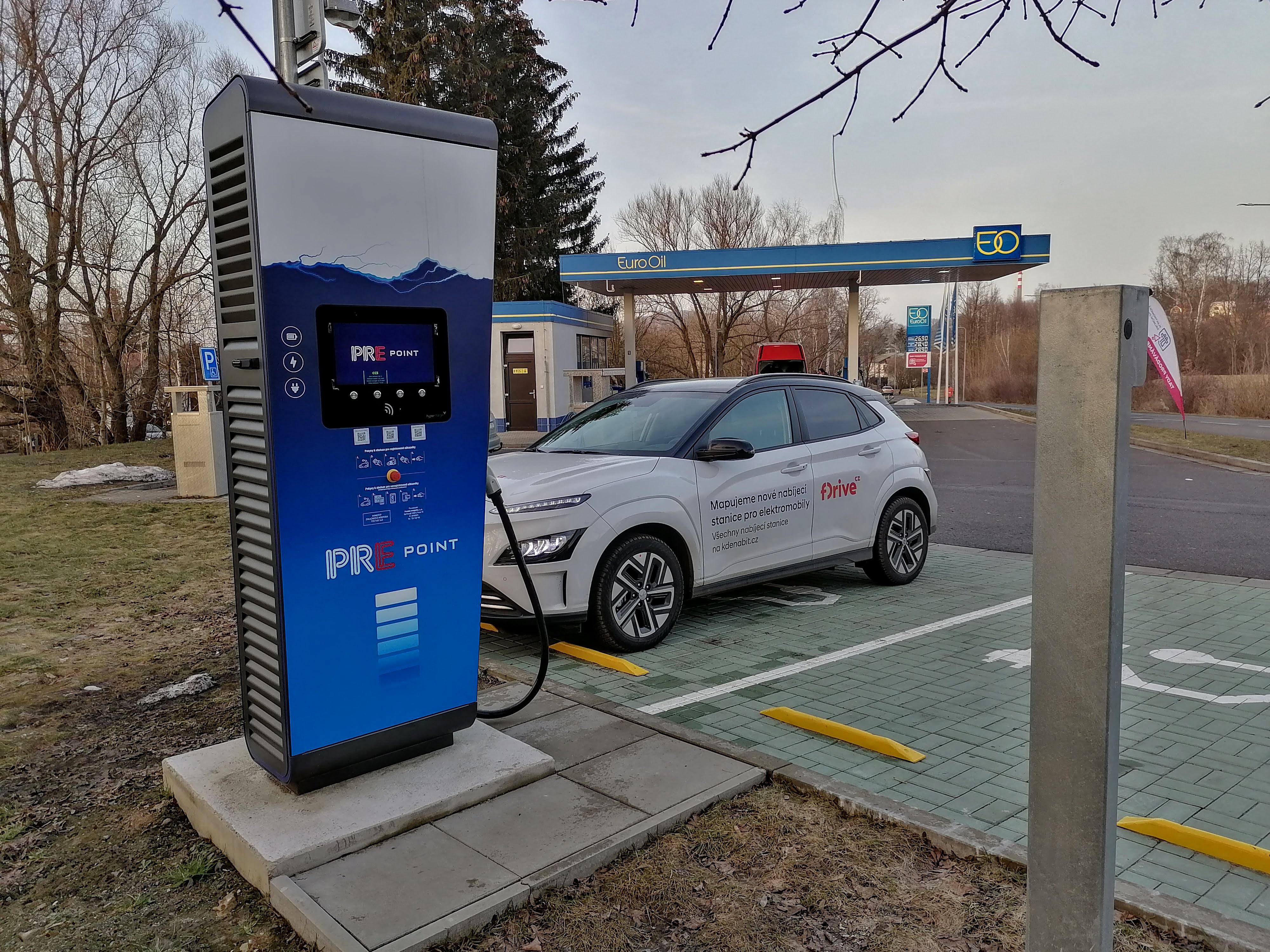 PREpoint - nabíjecí stanice PRE