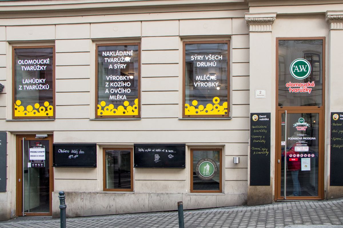 Prodejna olomouckých tvarůžků A.W. spol. s r.o.