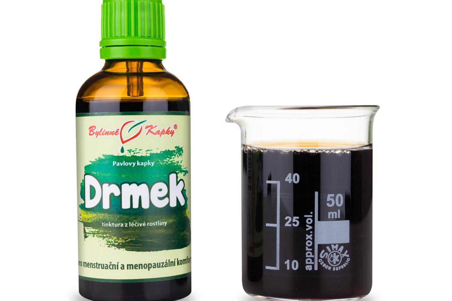 Drmek tinktura- neplodnost, PMS, horm. nerovnováha