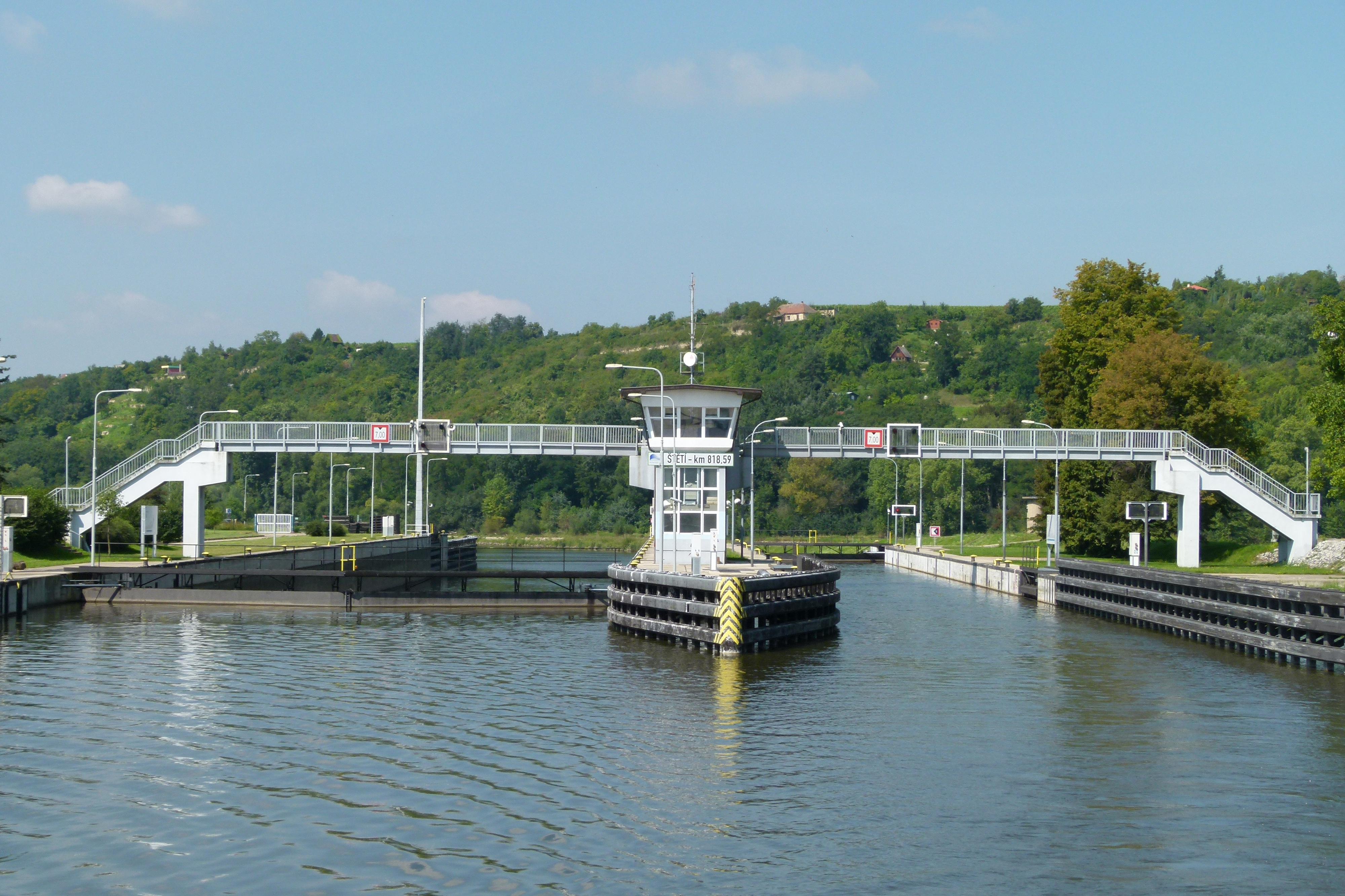 Plavební komora Štětí - Račice