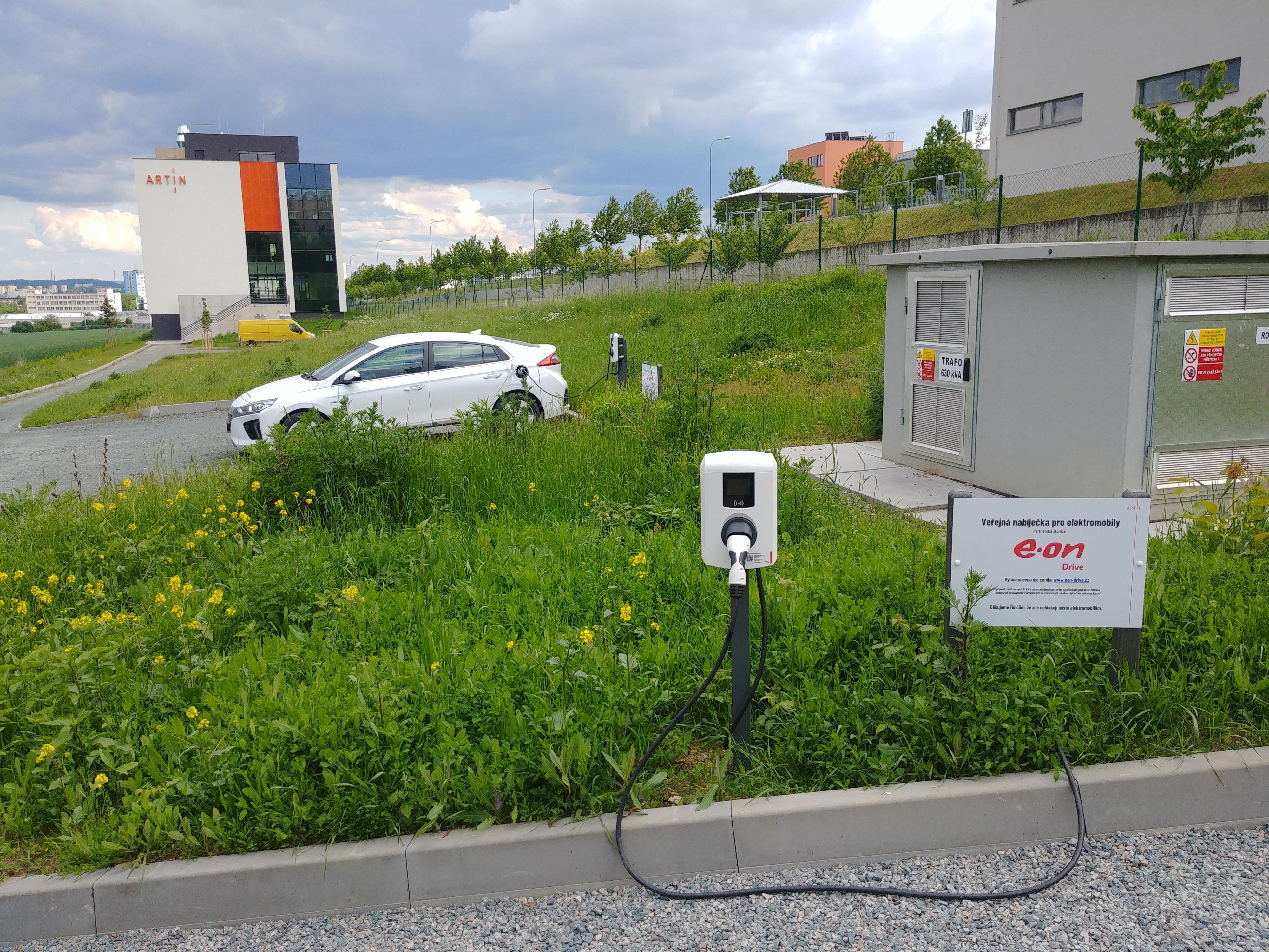 Dobíjecí stanice E.ON