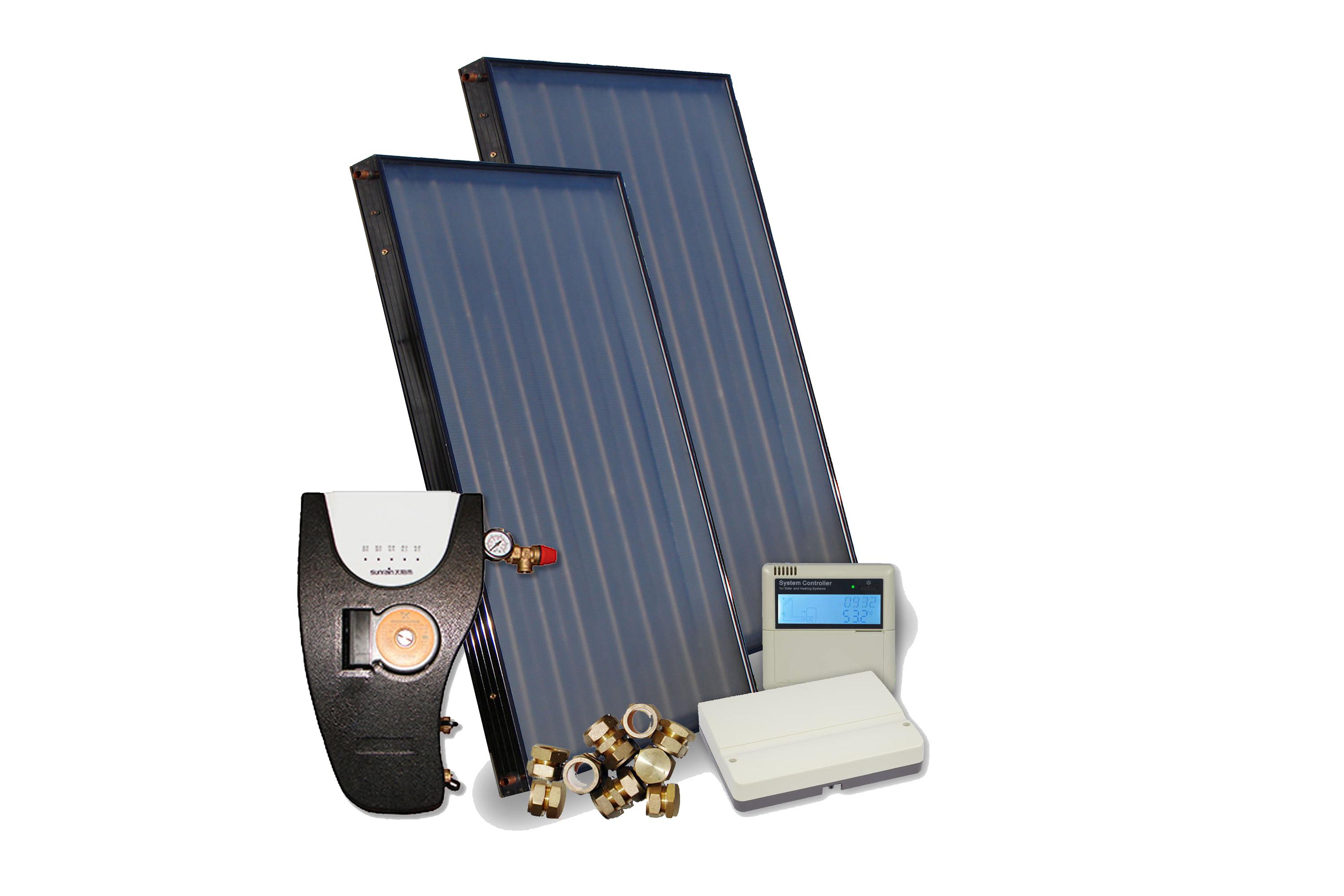 Sestava pro solární ohřev vody