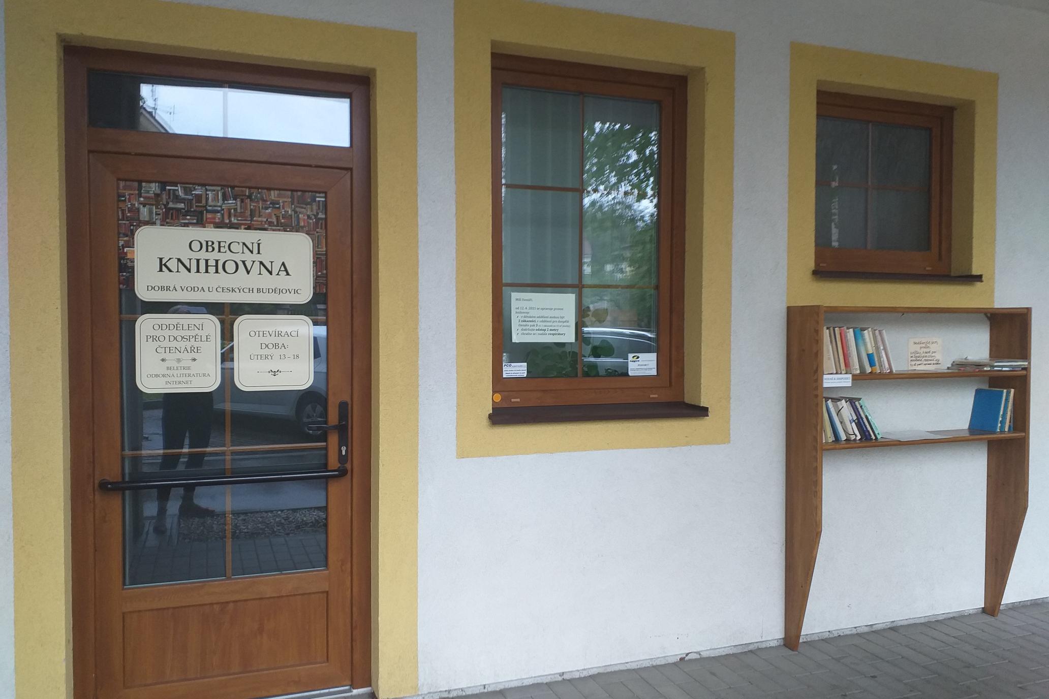 Obecní knihovna Dobrá Voda u Českých Budějovic