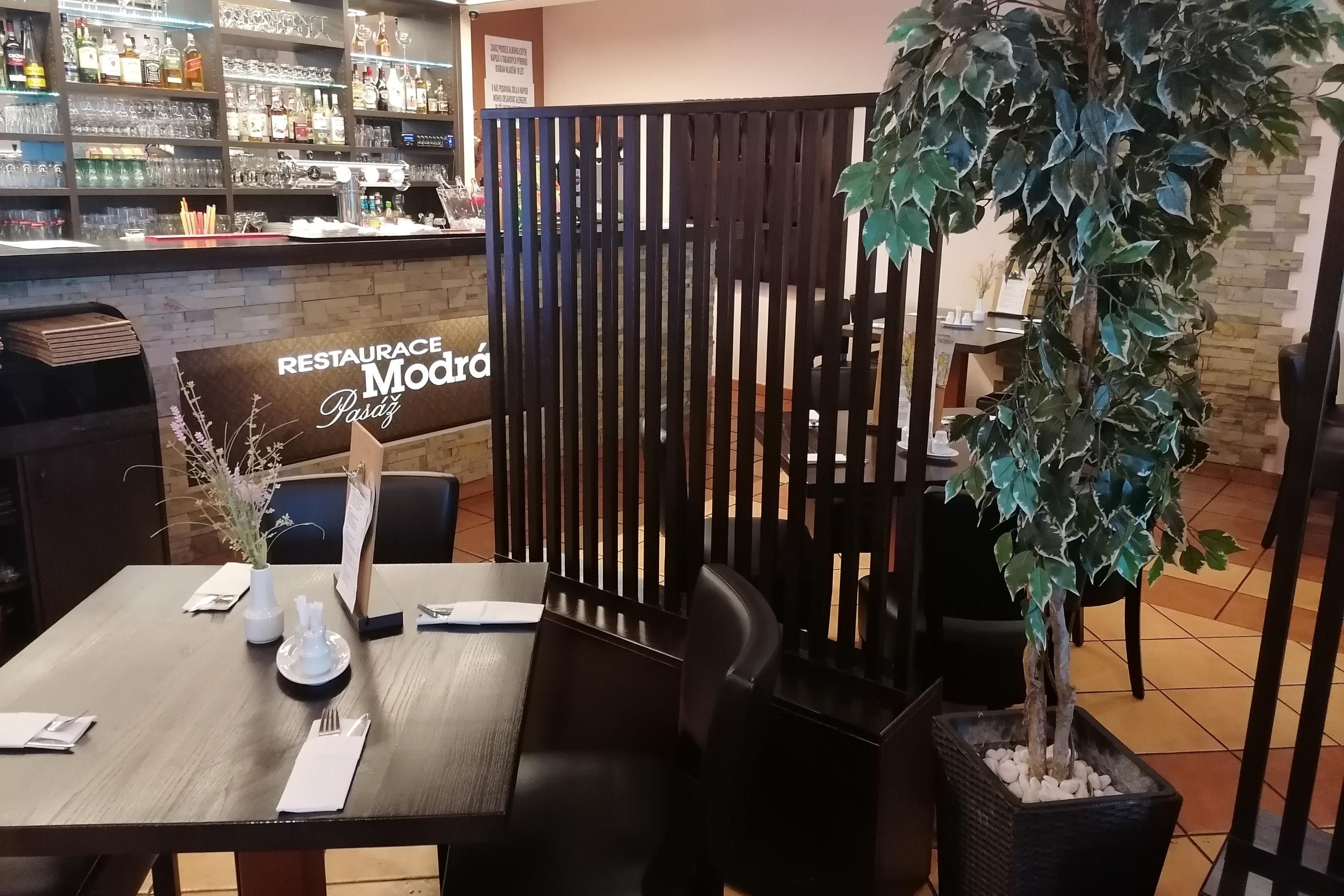 Restaurace Modrá Pasáž