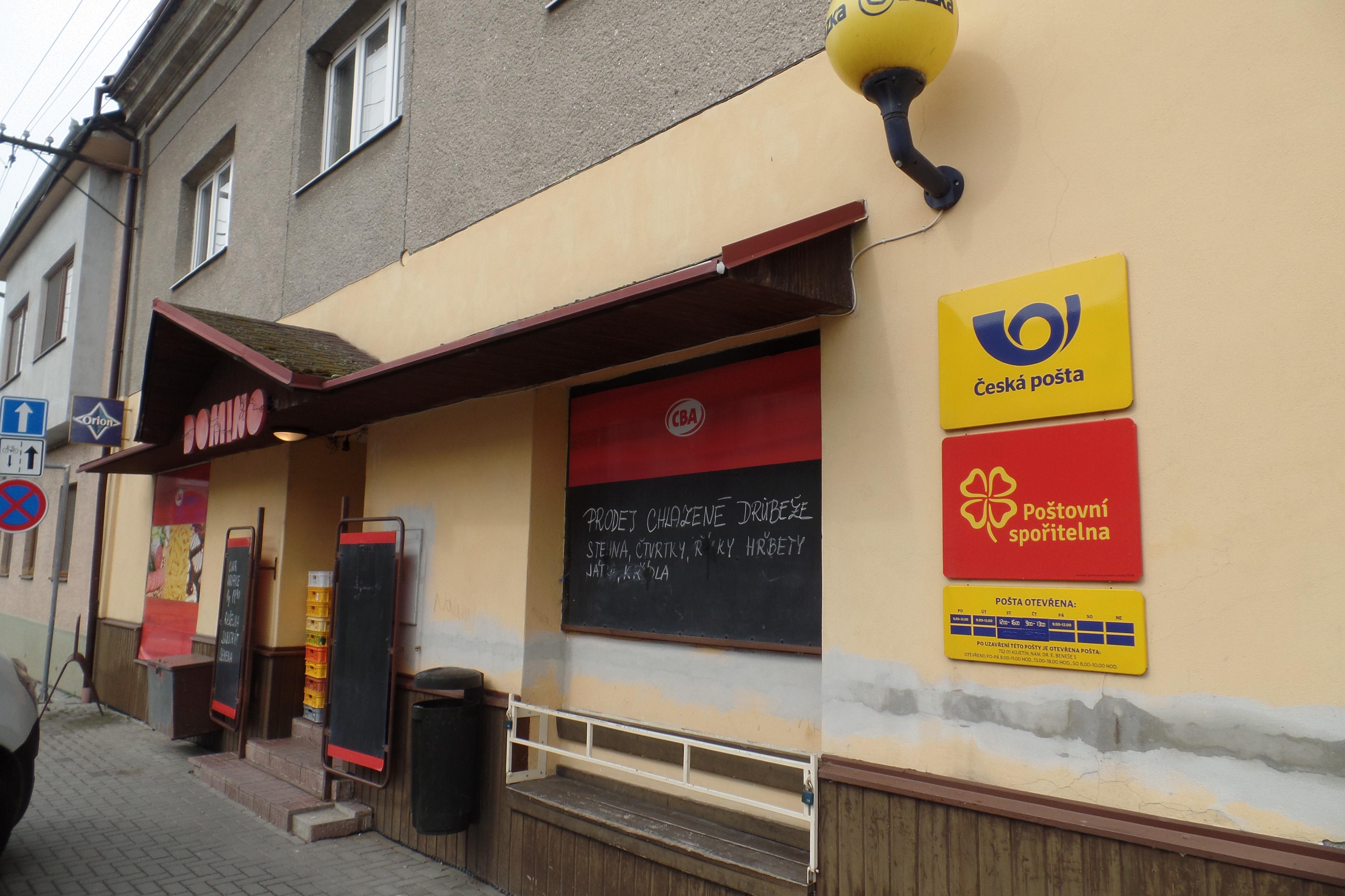 Pošta Partner Měrovice nad Hanou