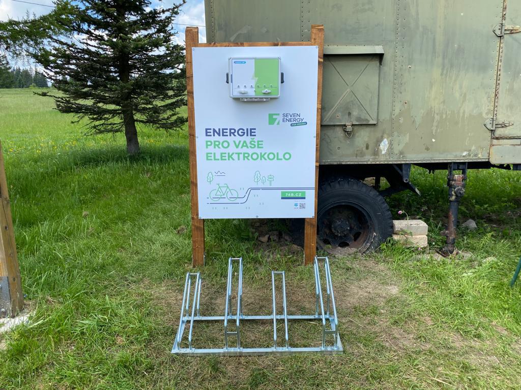 Nabíjecí stanice Občerstvení Maringotka foto 2