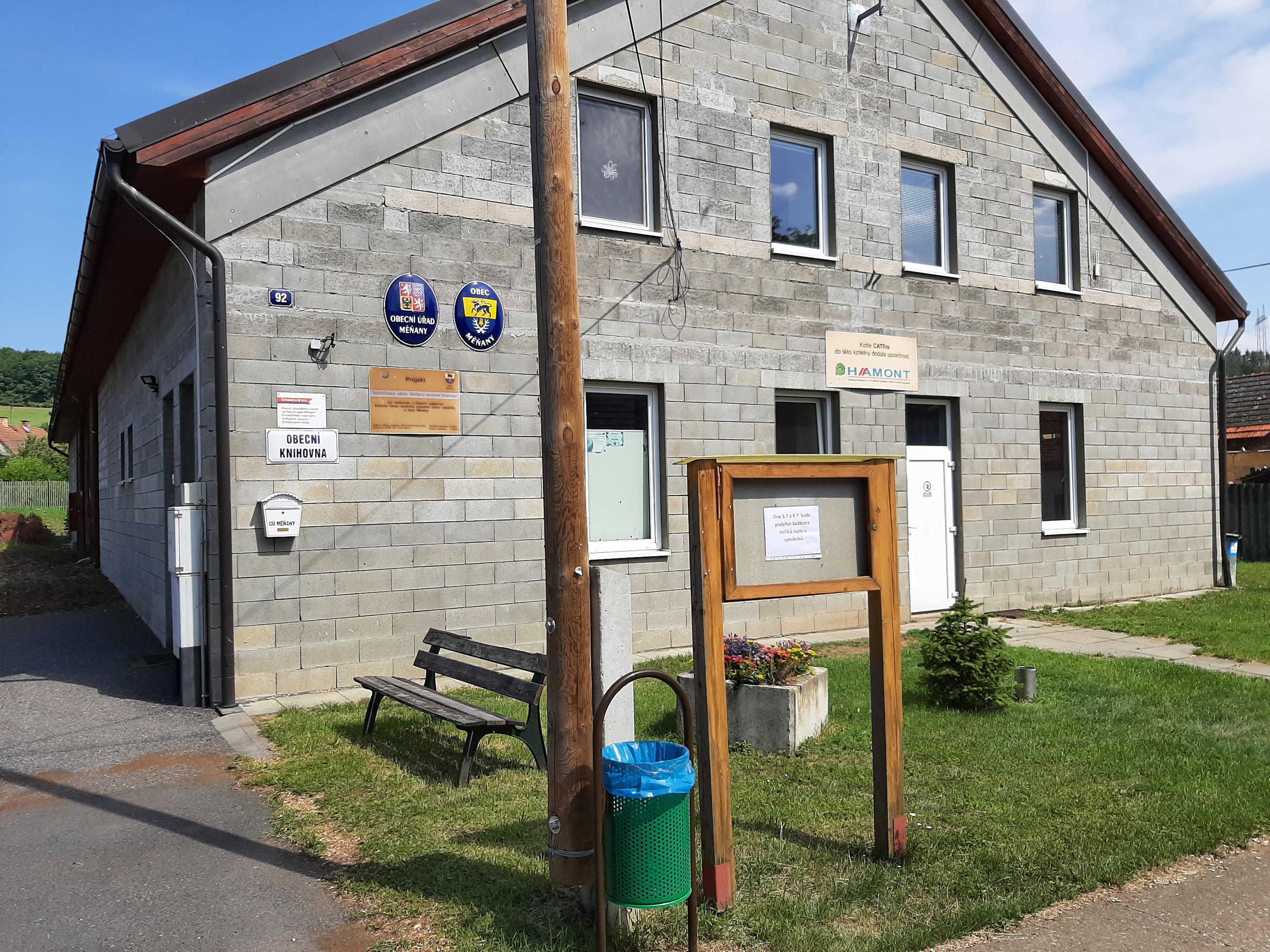 Měňany - obecní úřad