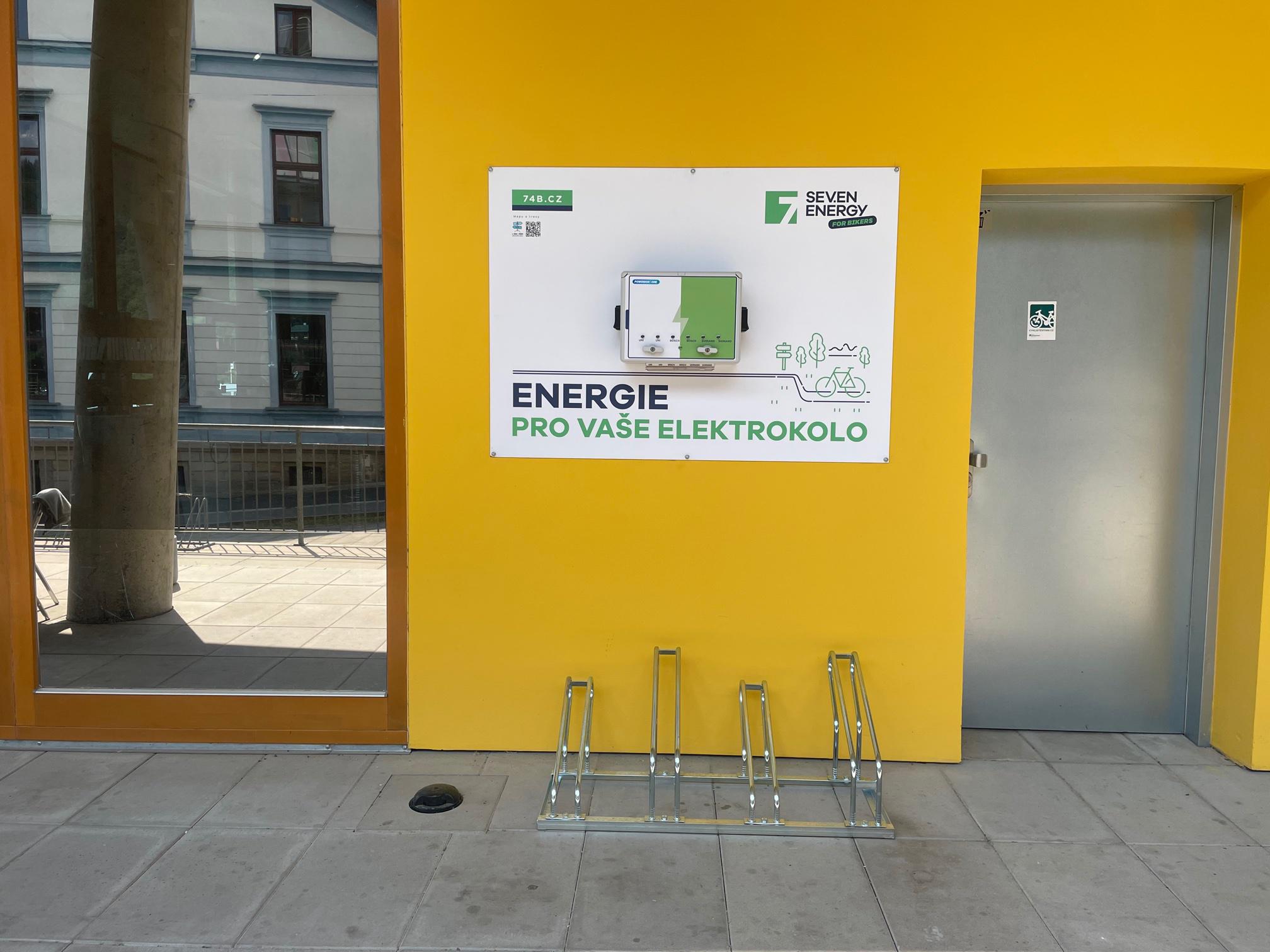 Nabíjecí stanice Informační centrum Městská knihovna Děčín