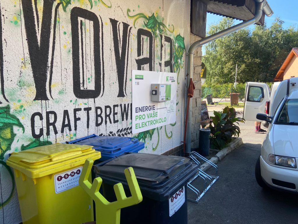 Nabíjecí stanice Pivovar Krušnohor