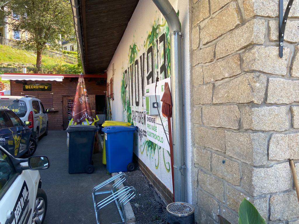 Nabíjecí stanice Pivovar Krušnohor foto 2