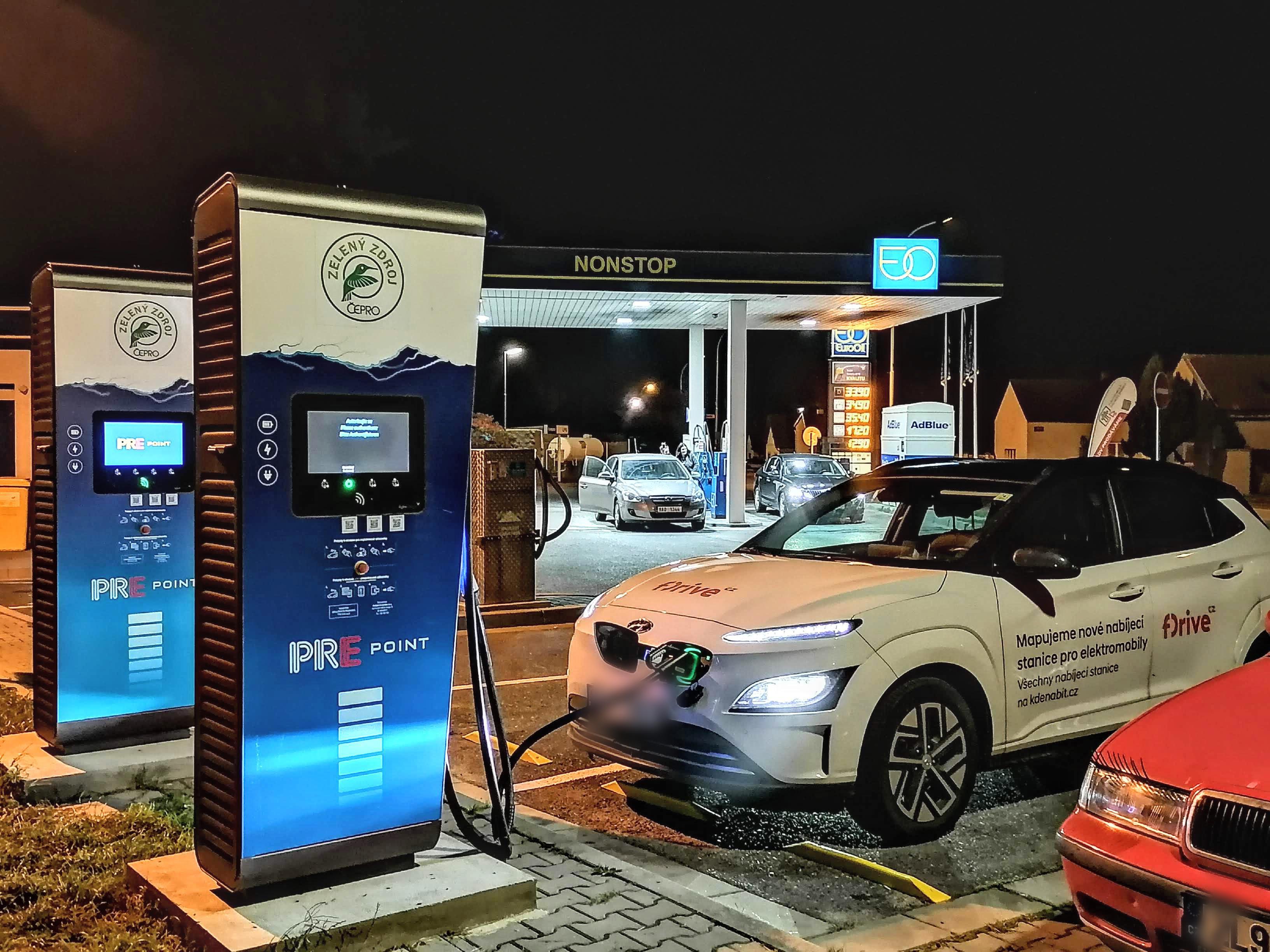 PREpoint - nabíjecí stanice PRE