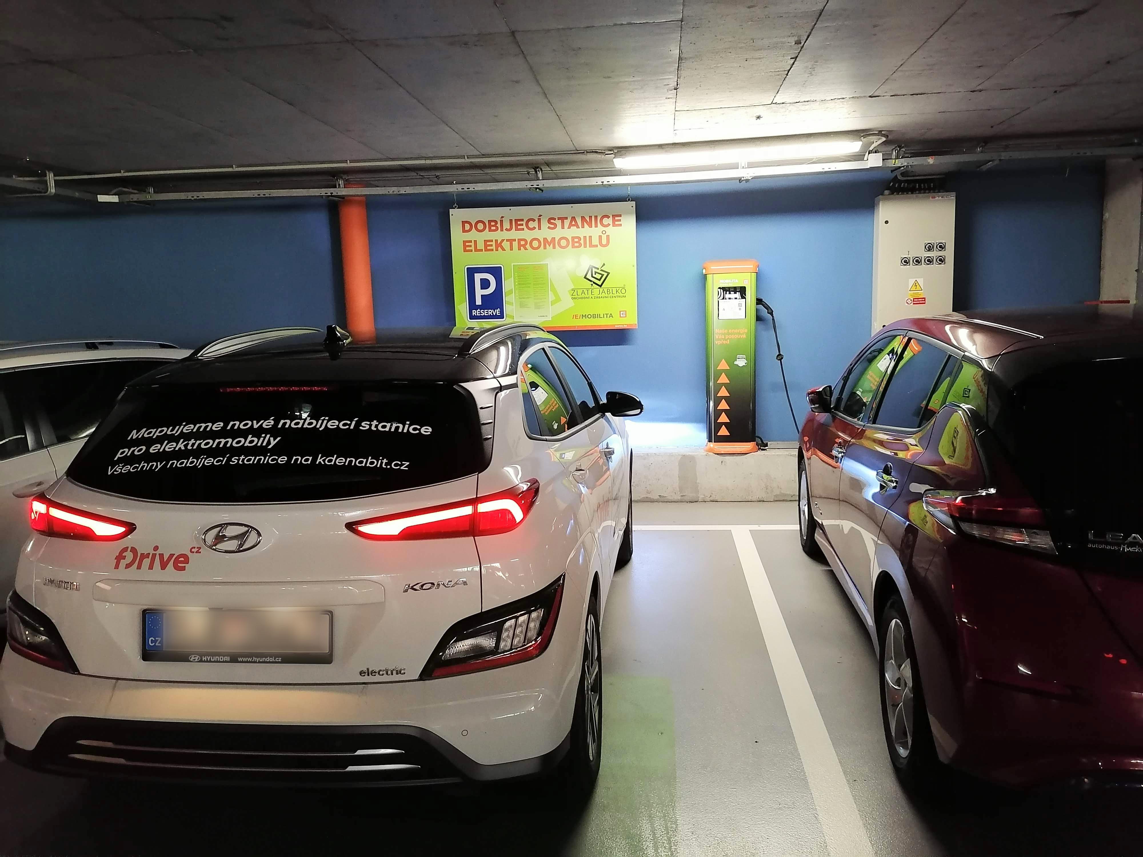 Nabíjecí stanice ČEZ foto 2