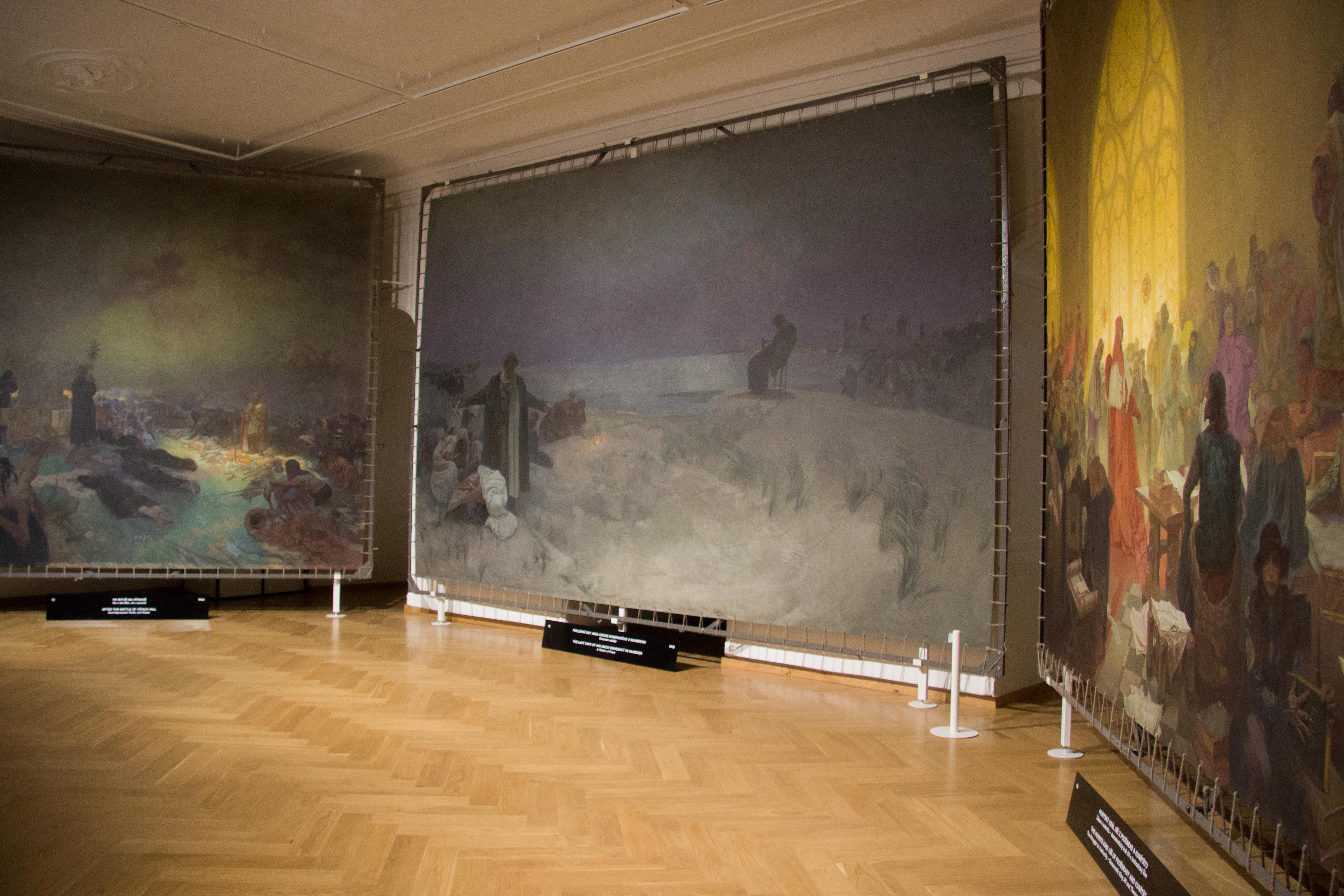 Slovanská epopej v Zámku Moravský Krumlov