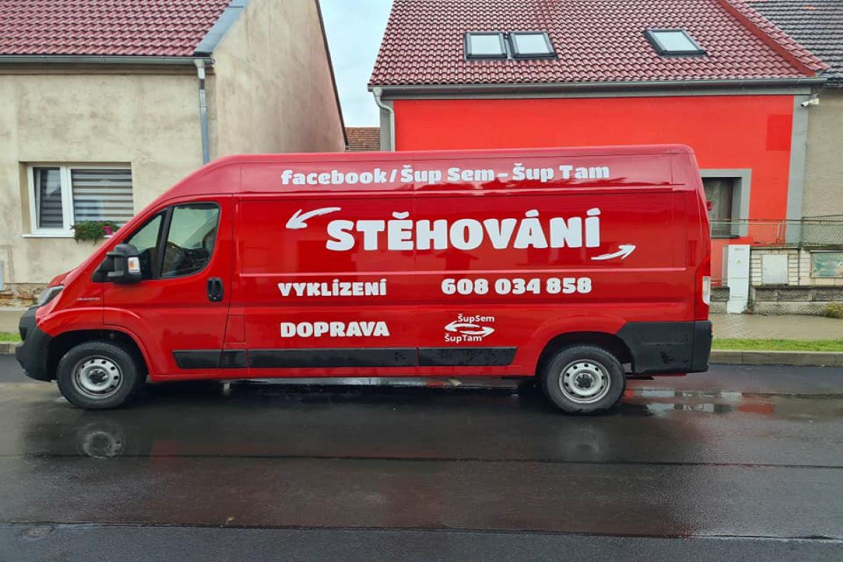 ŠUP SEM - ŠUP TAM STĚHOVÁNÍ A DOPRAVA