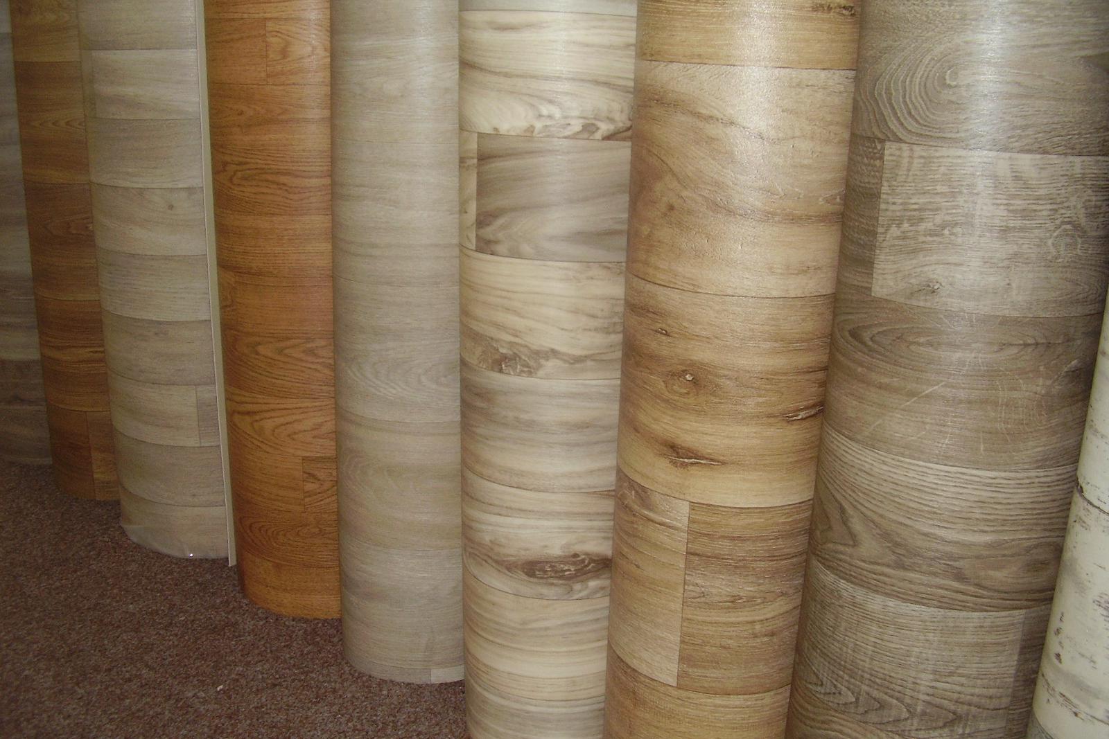 Nabídka PVC v šíři 1m různé dekory za super cenu!