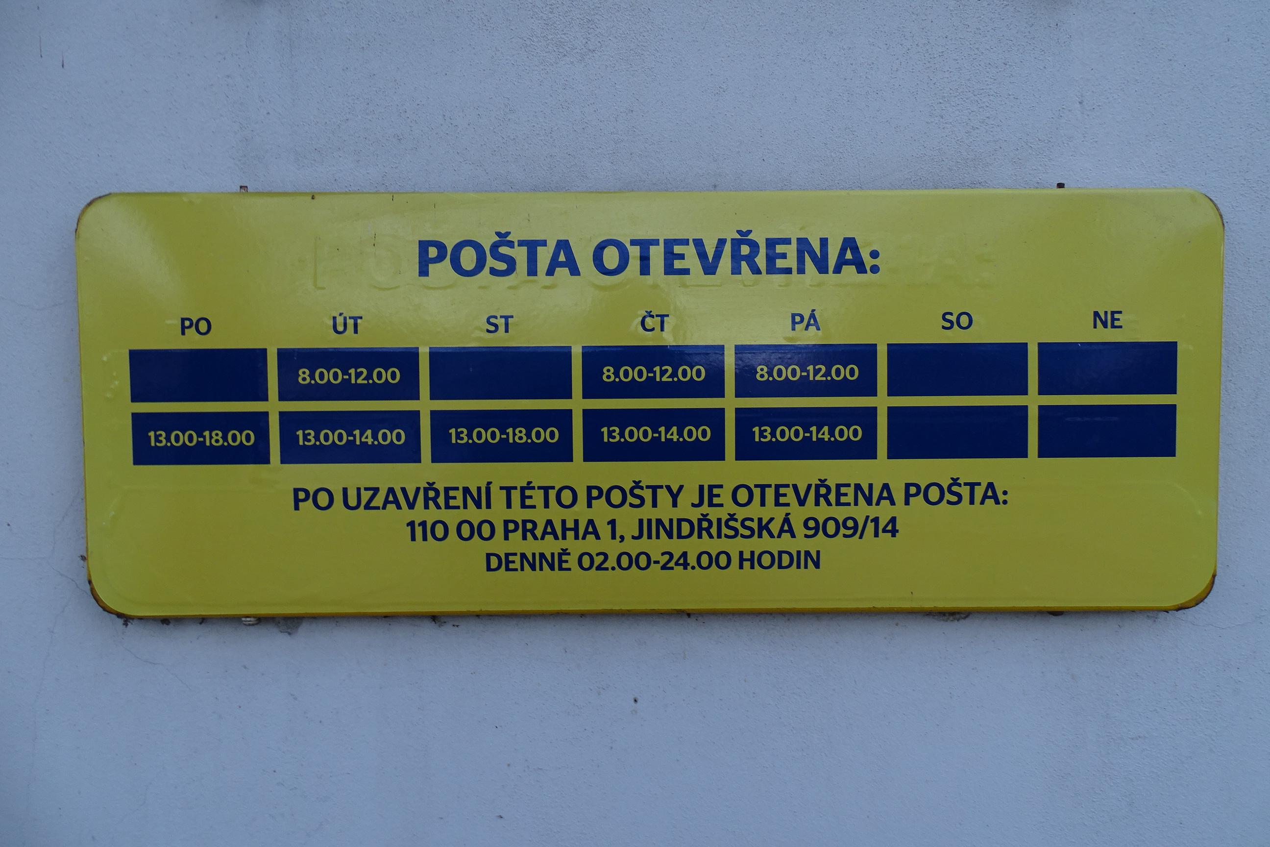 Pošta Kojetice u Prahy foto 3