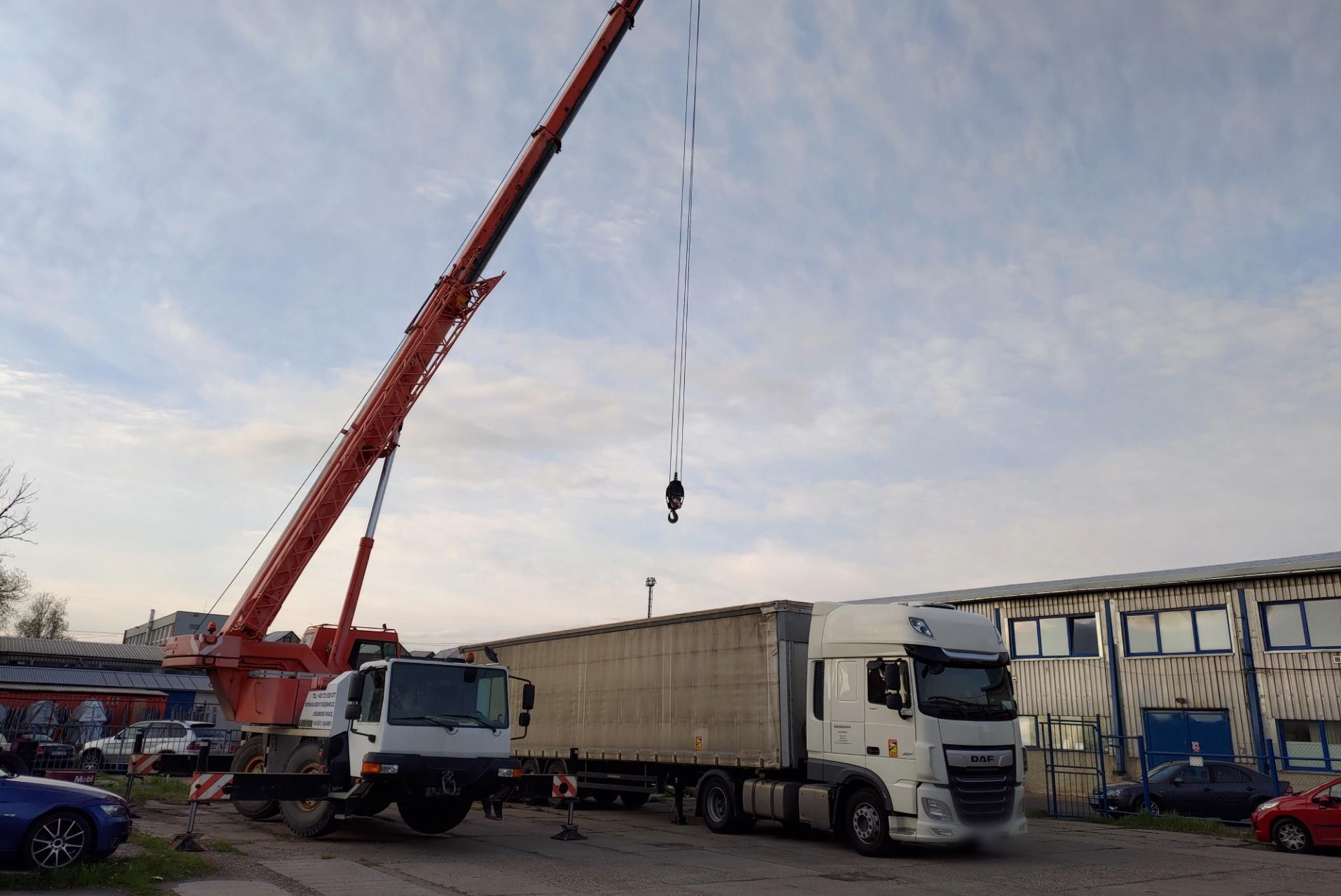 Jeřáby a doprava Josef Šedivý