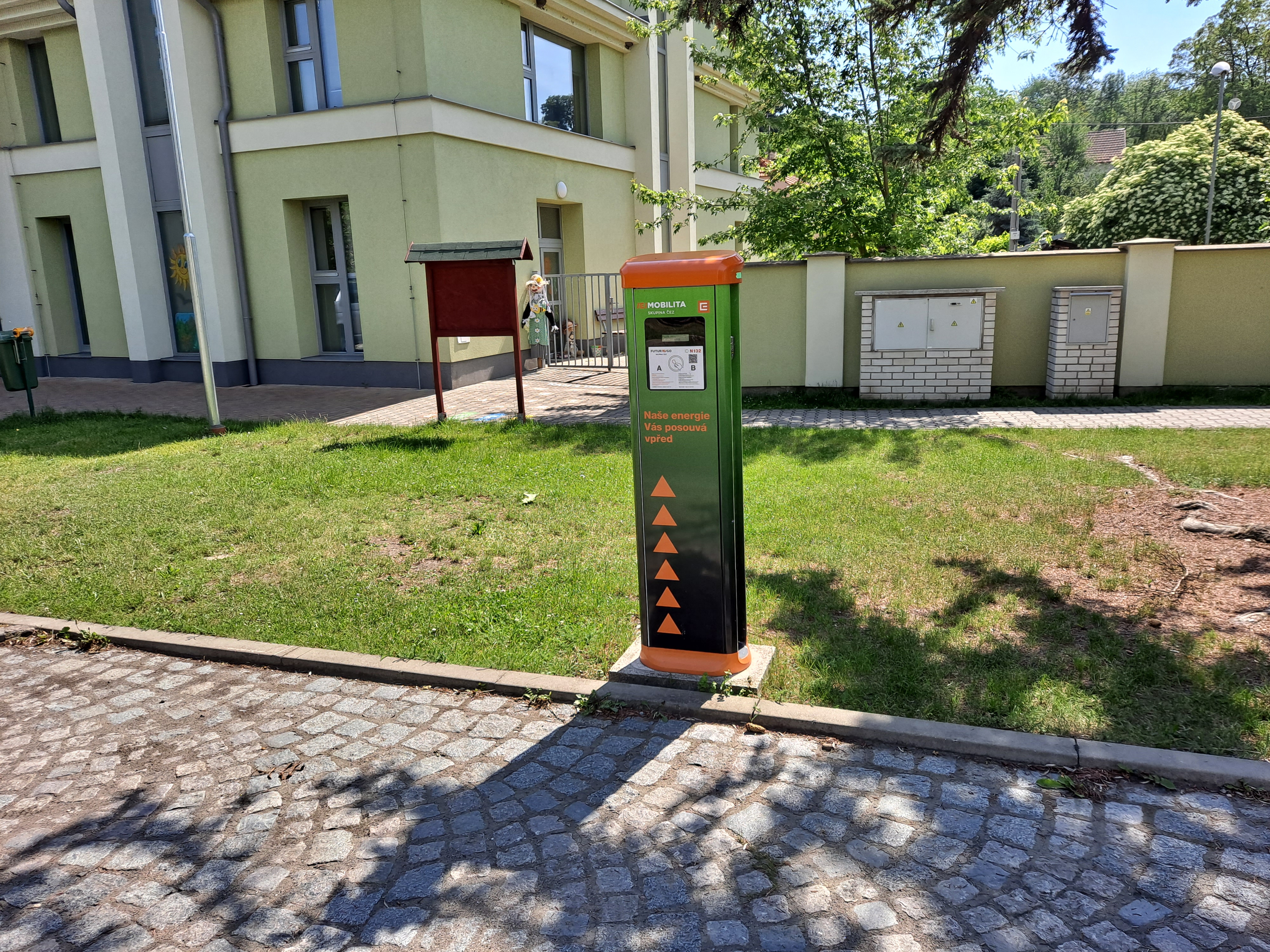 Nabíjecí stanice ČEZ