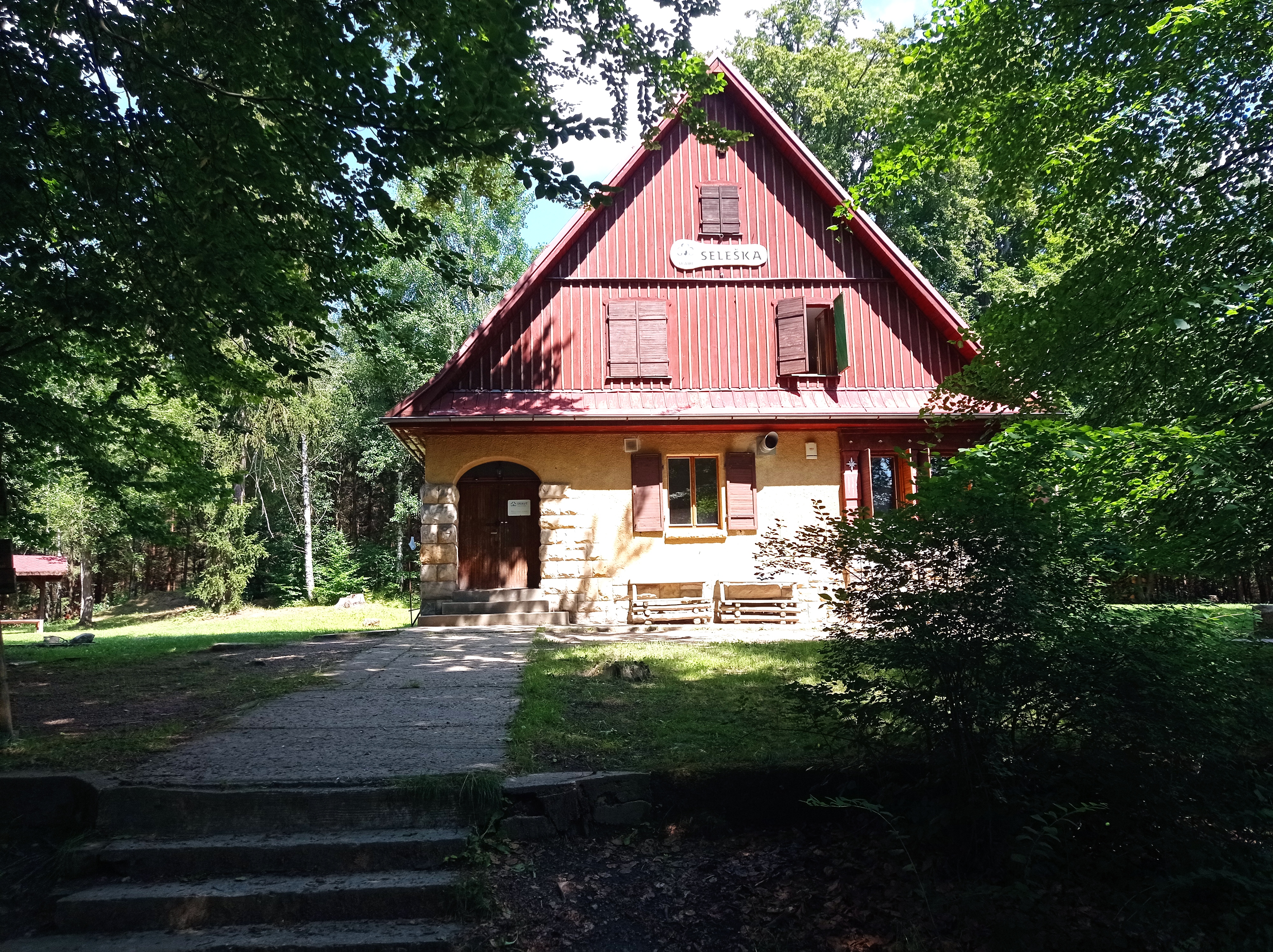 Skautská chata Seleška foto 5