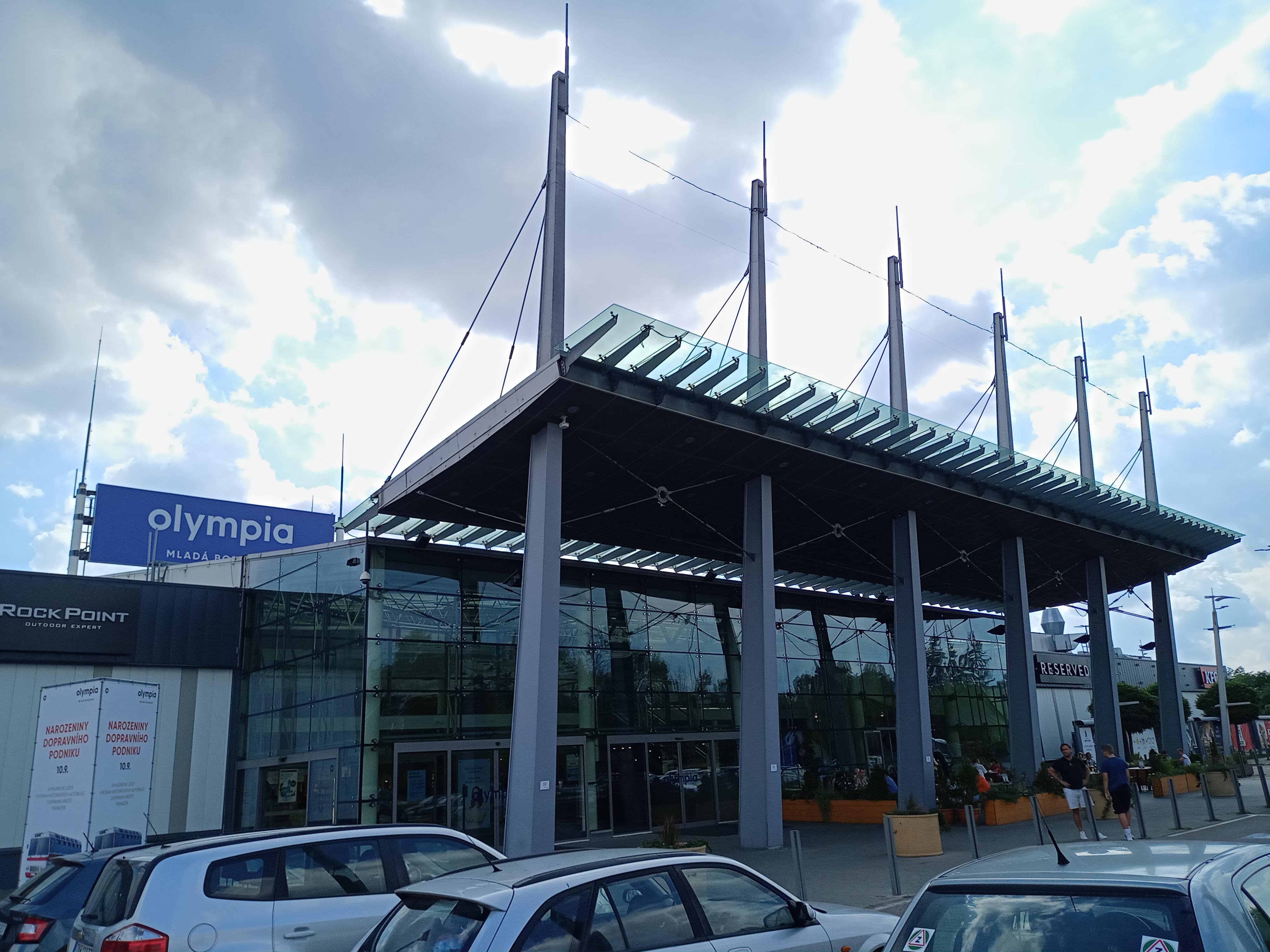 Obchodní centrum Olympia Mladá Boleslav
