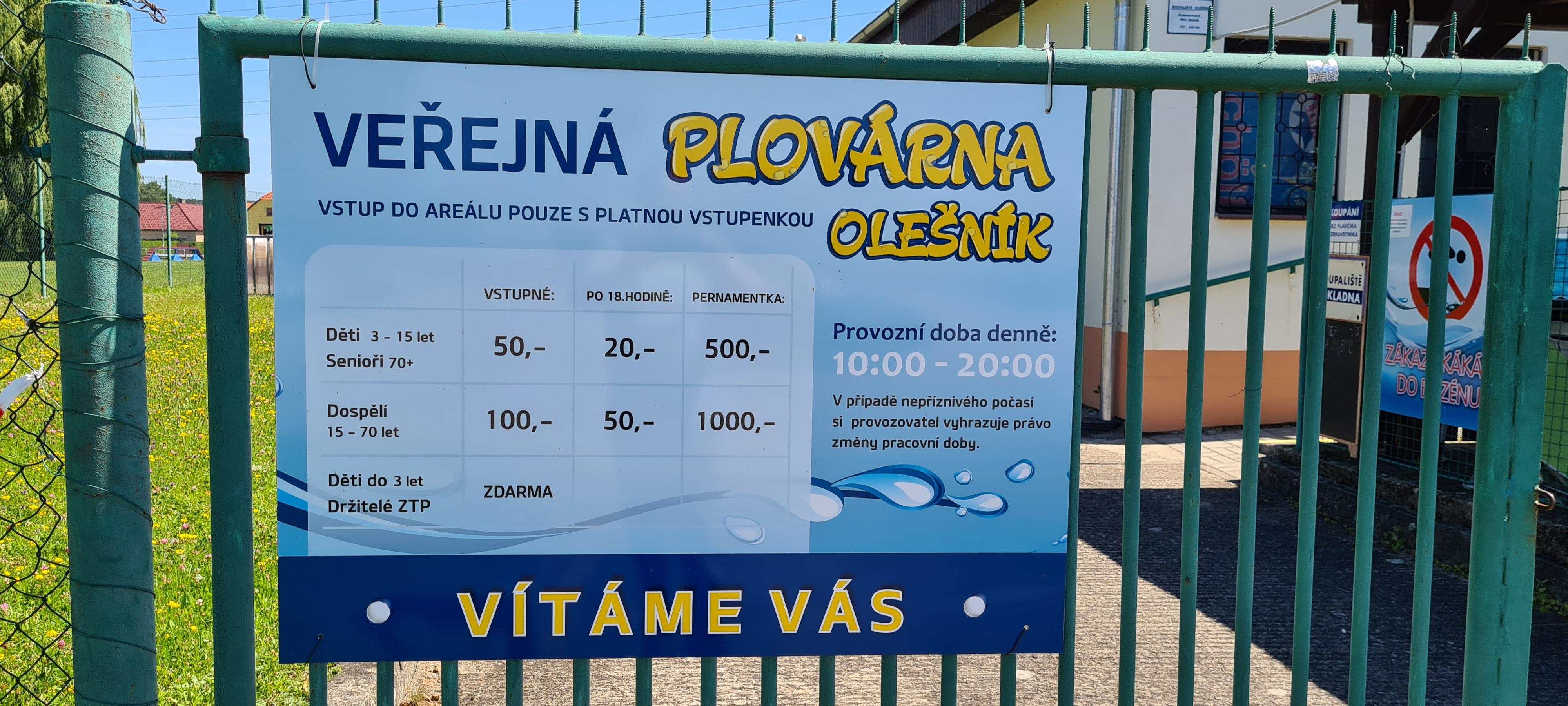 Koupaliště Olešník foto 5