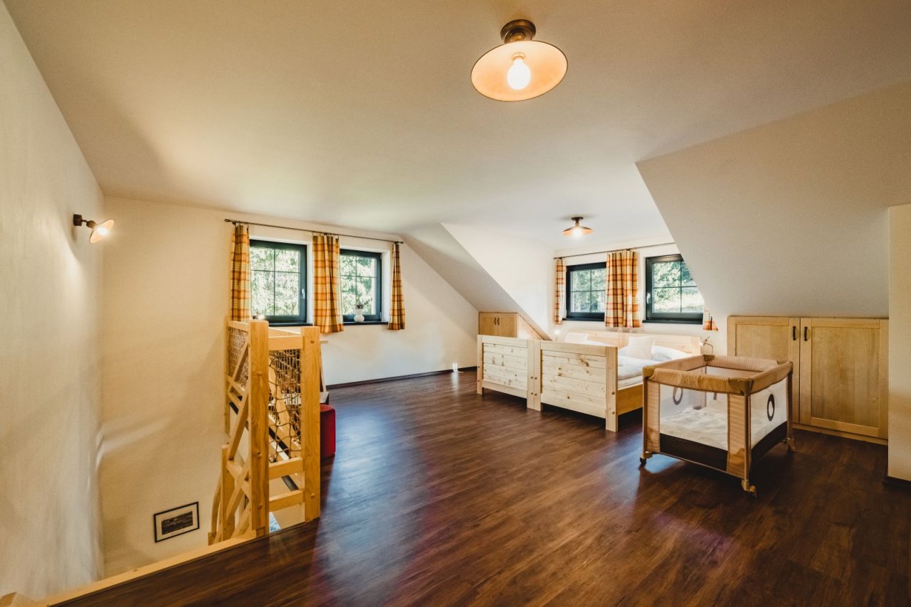 Ubytování v apartmánu Knížecí Pláně