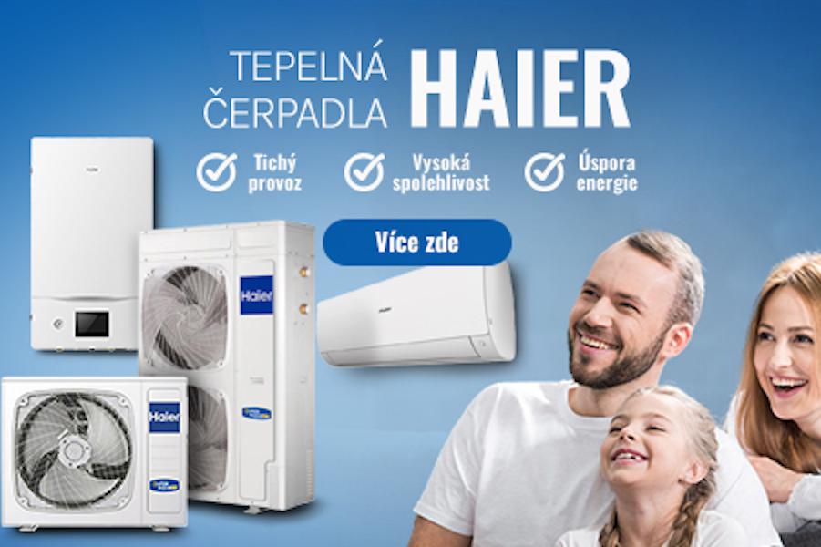 Tepelná čerpadla Haier