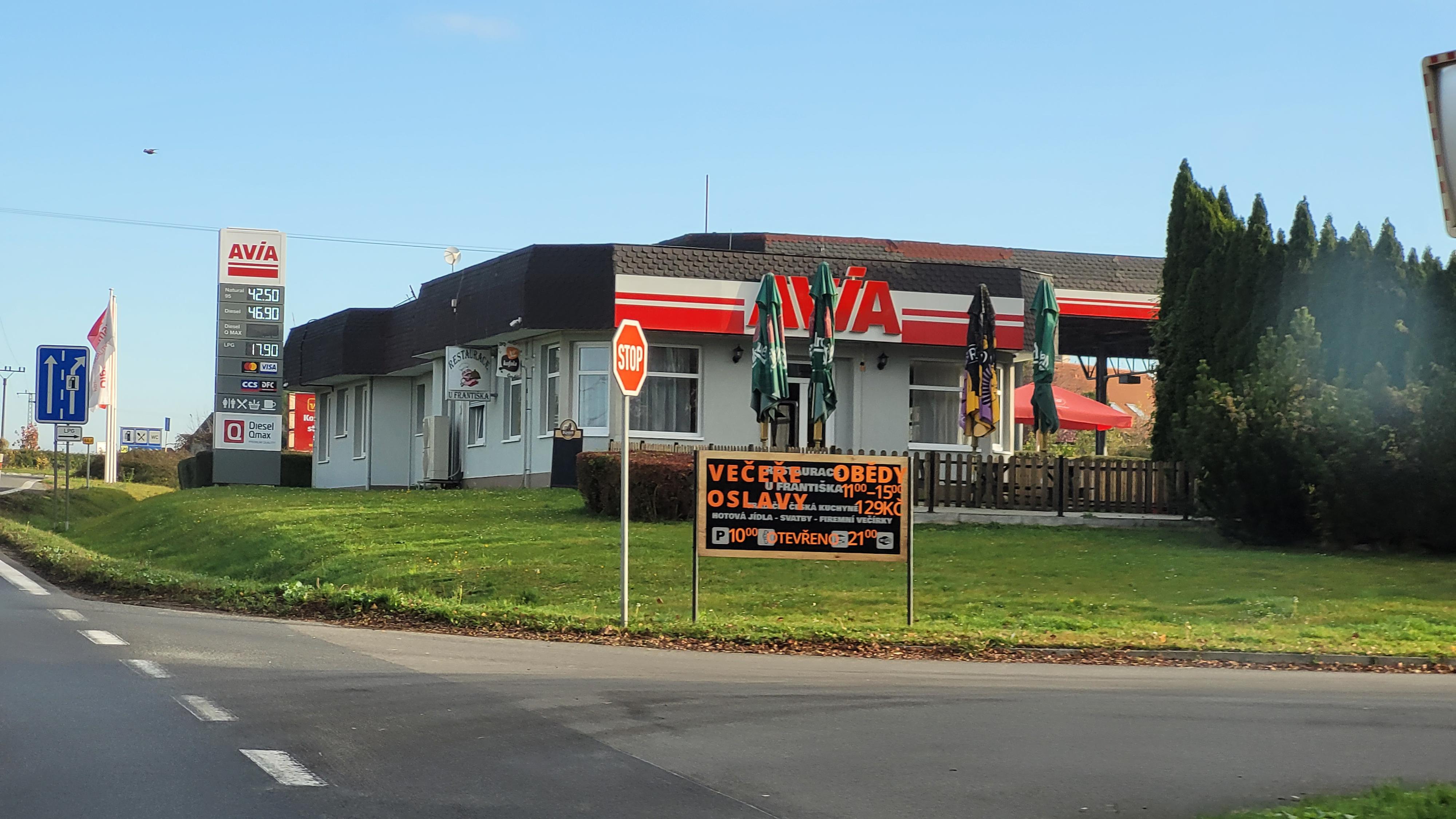 Čerpací stanice AVIA
