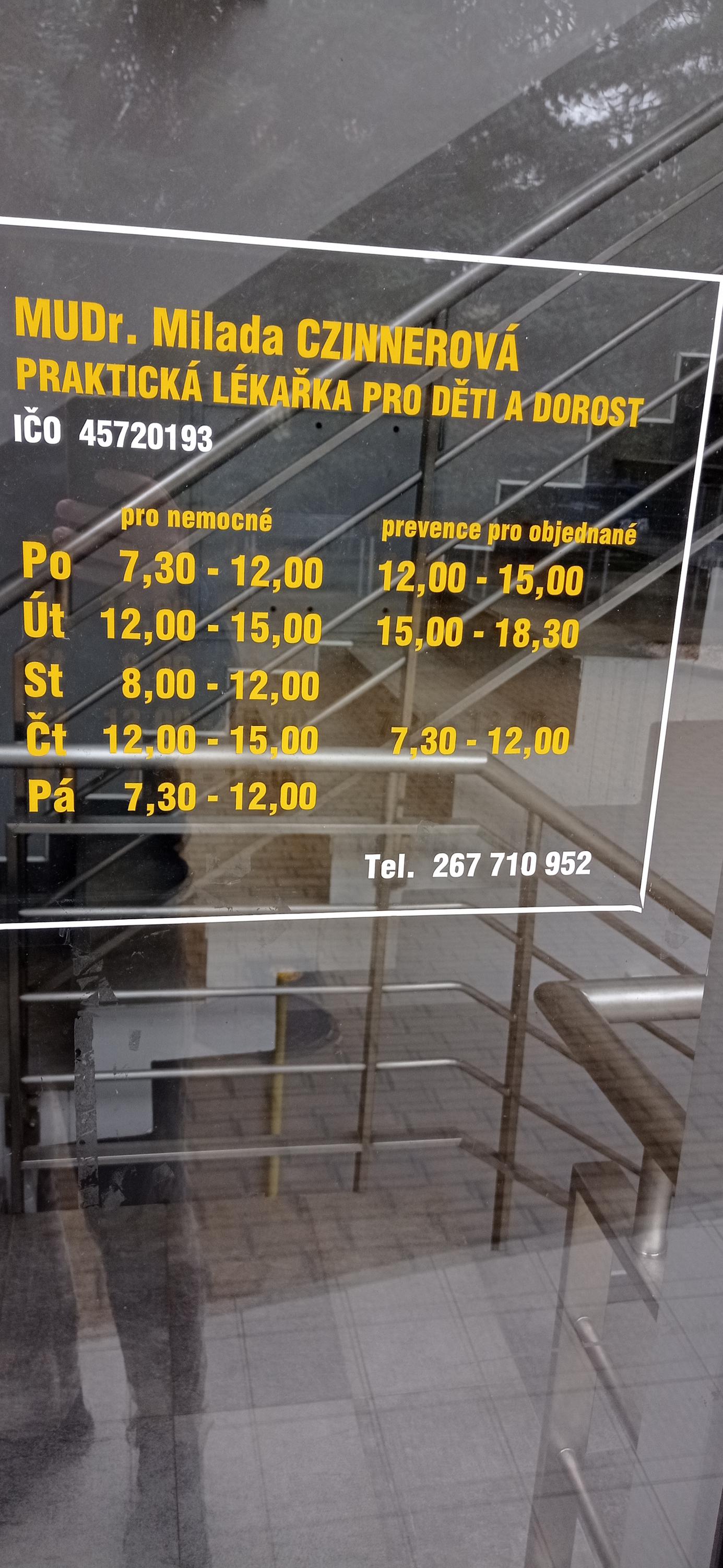 MUDr. Milada CZINNEROVÁ foto 2