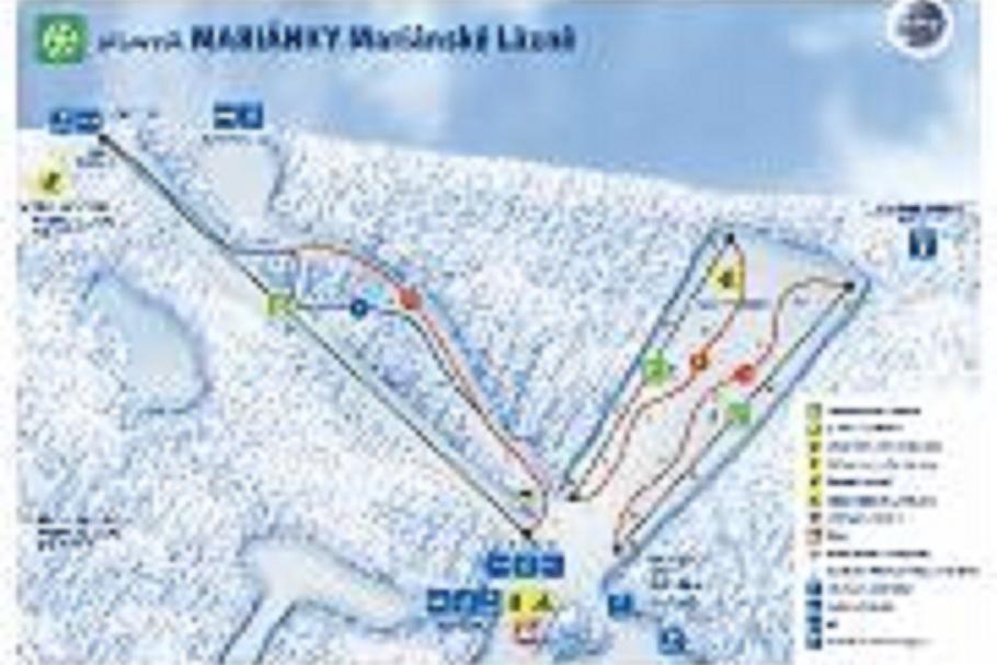 Ubytování v zimním období vhodné pro rodinu -lyže