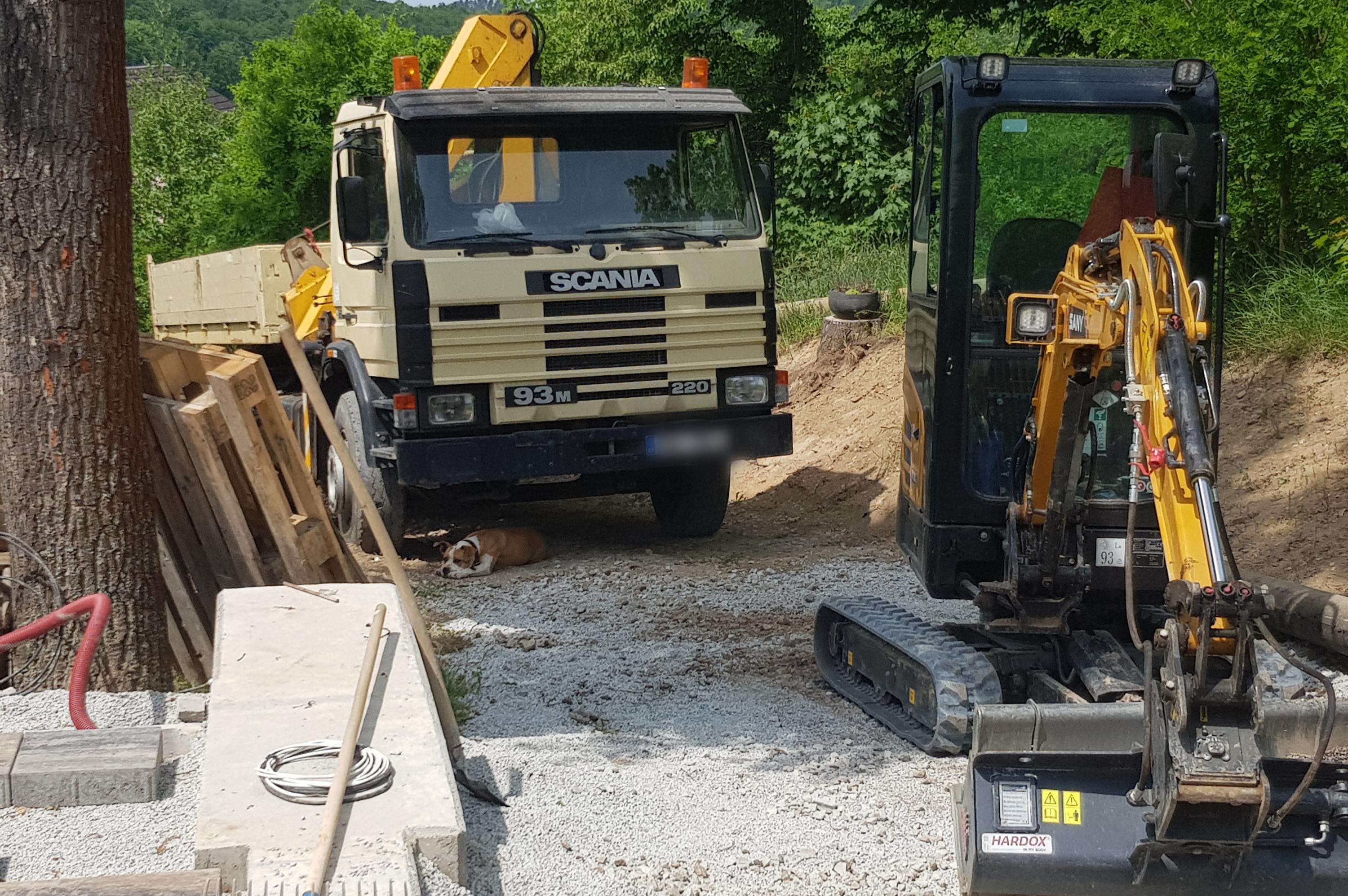 Zemní, výkopové práce, přípravy Vácha Petr