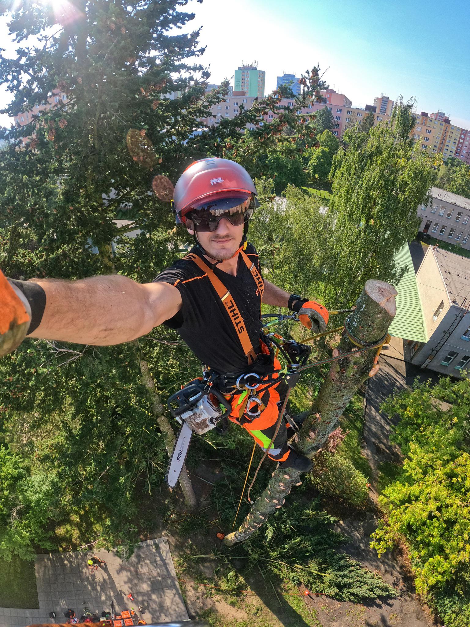 Rizikové kácení Martin Homolka foto 6