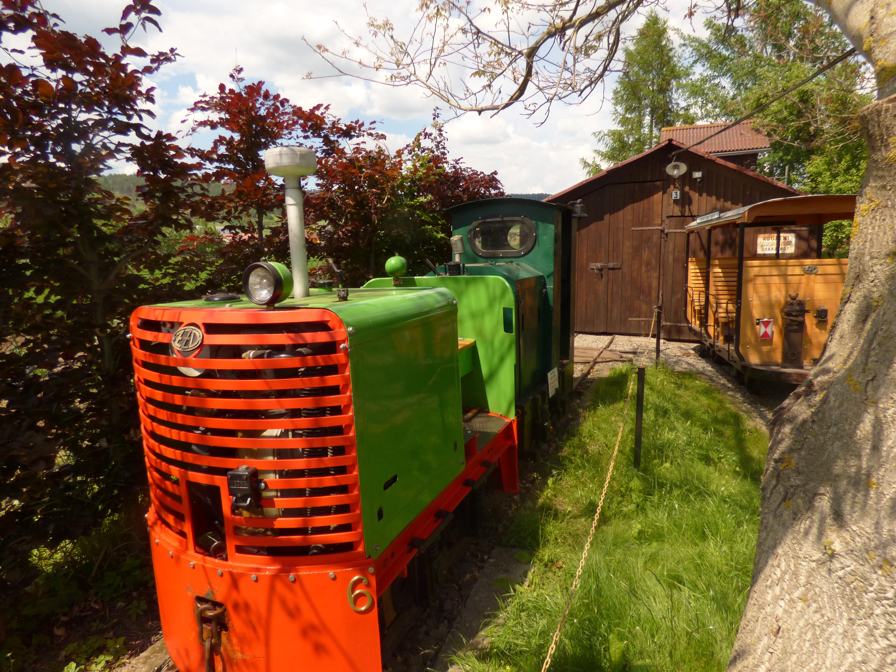 Zahradní železnice v Drásově