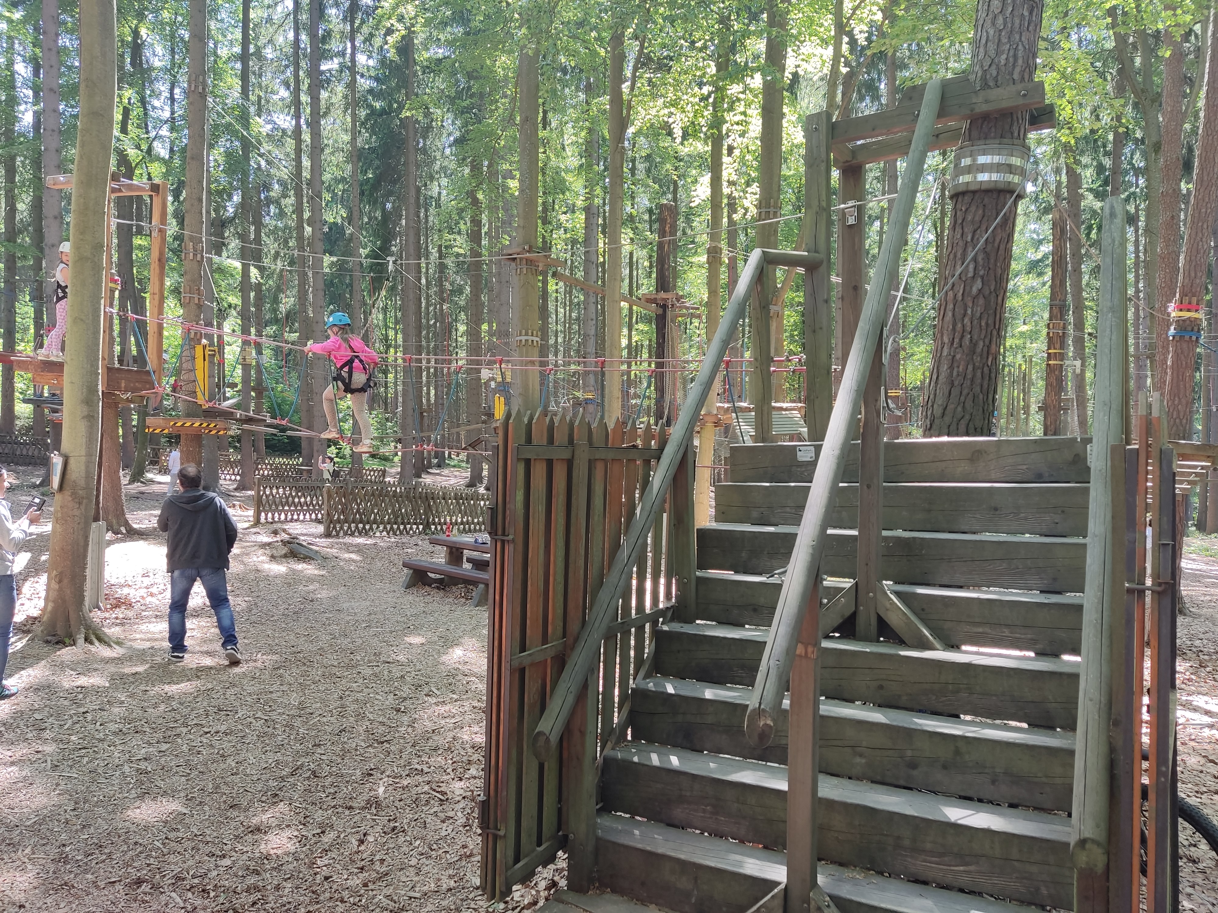 Přírodní lanové centrum svatý Linhart foto 5