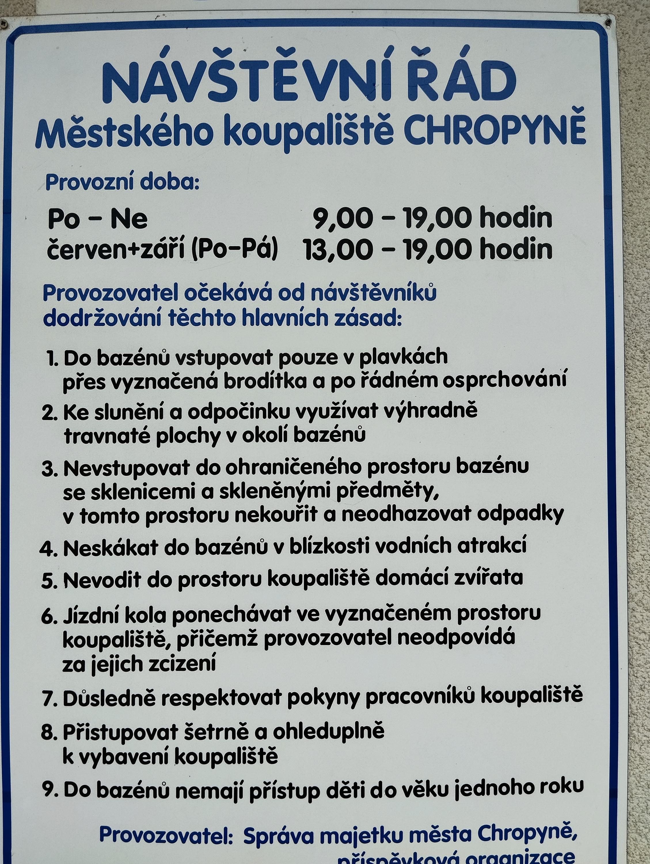 Koupaliště Chropyně foto 5