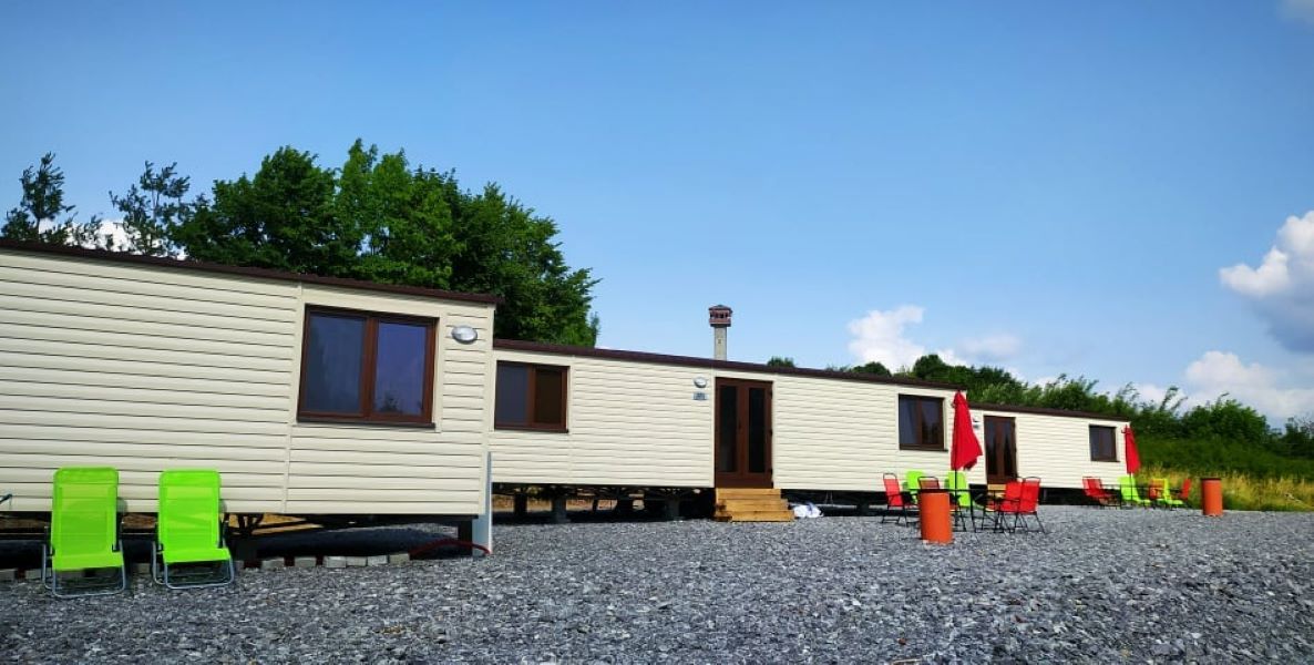 Ubytování v mobilním domě, Bystřice n. Pernštejnem