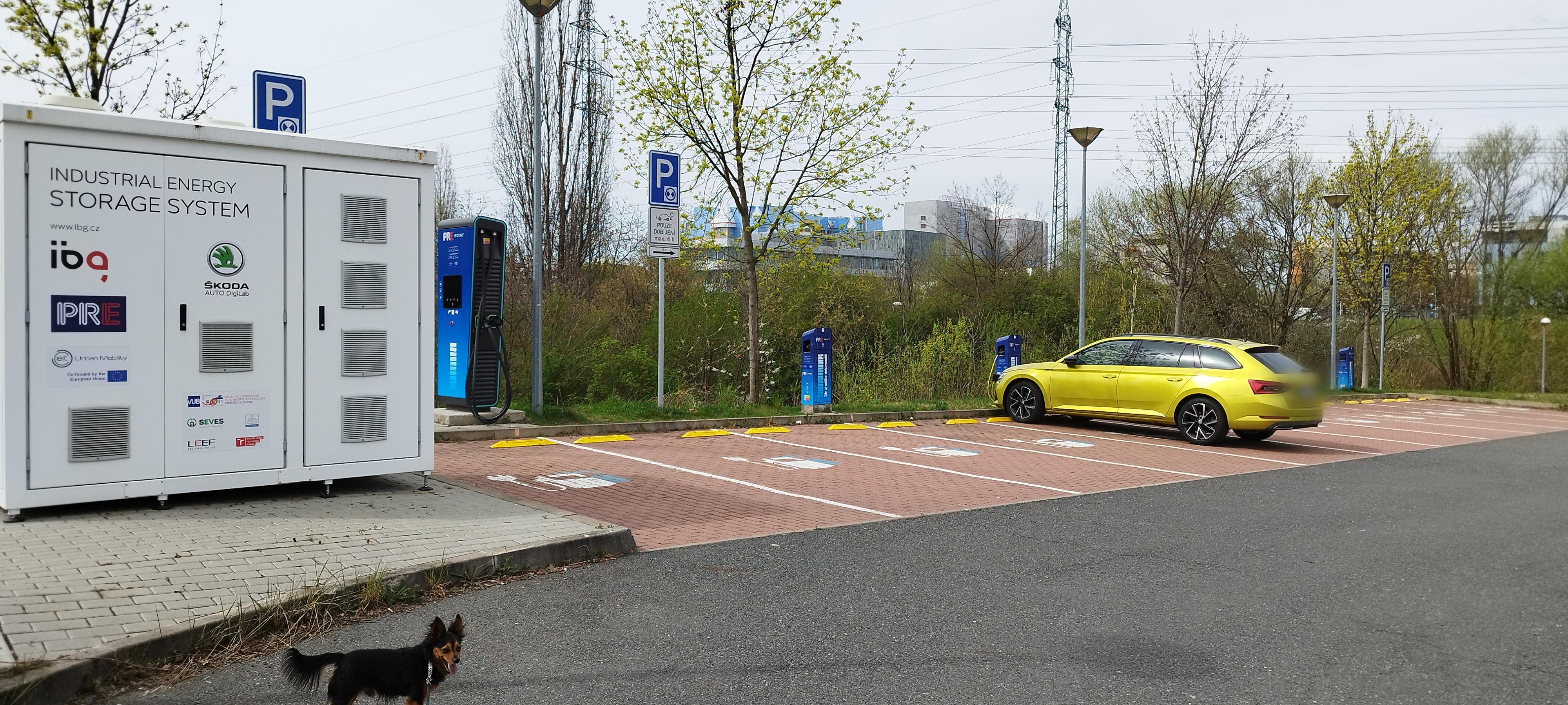 PREpoint - nabíjecí stanice PRE