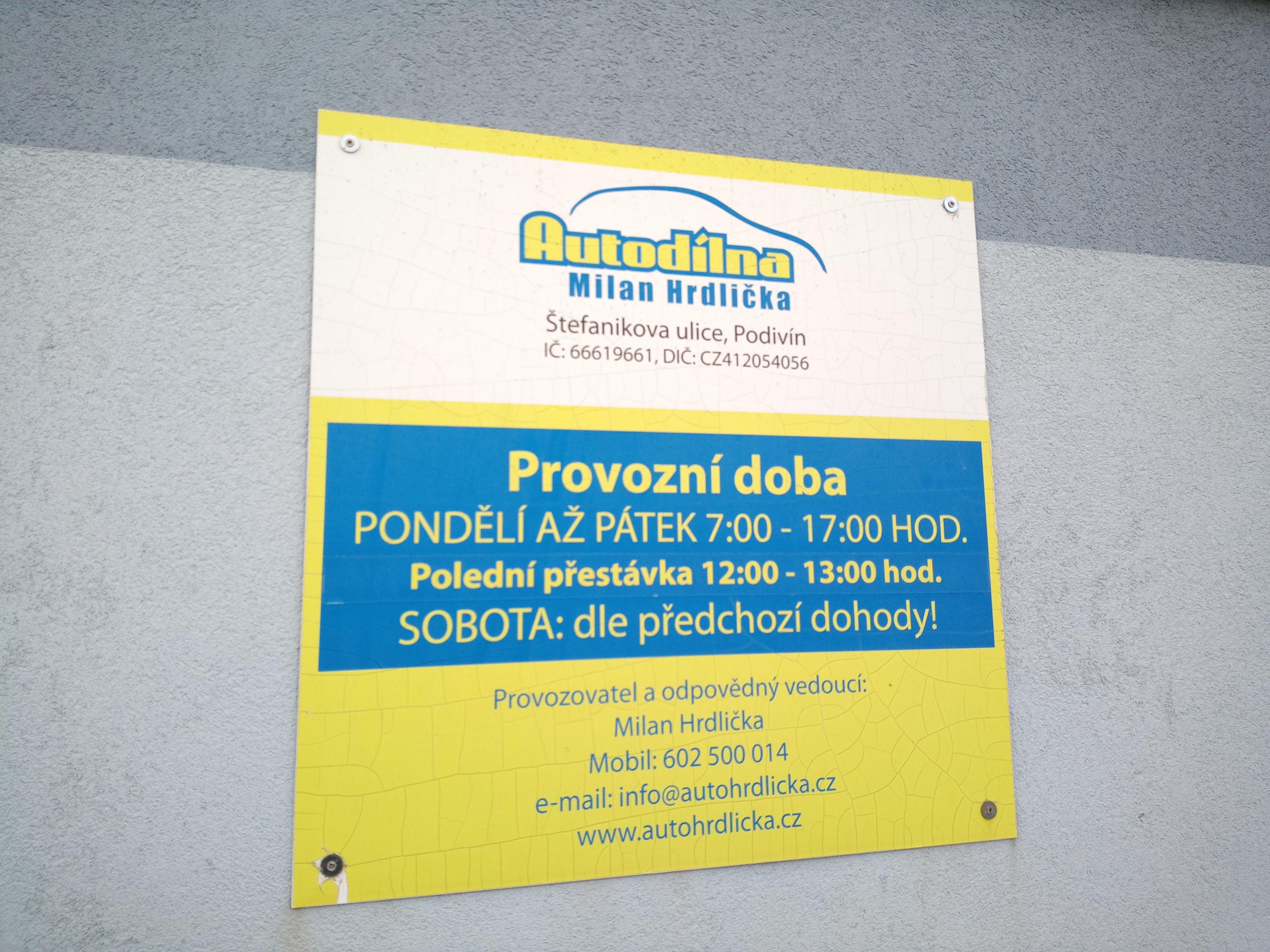 Autodílna Milan Hrdlička foto 4
