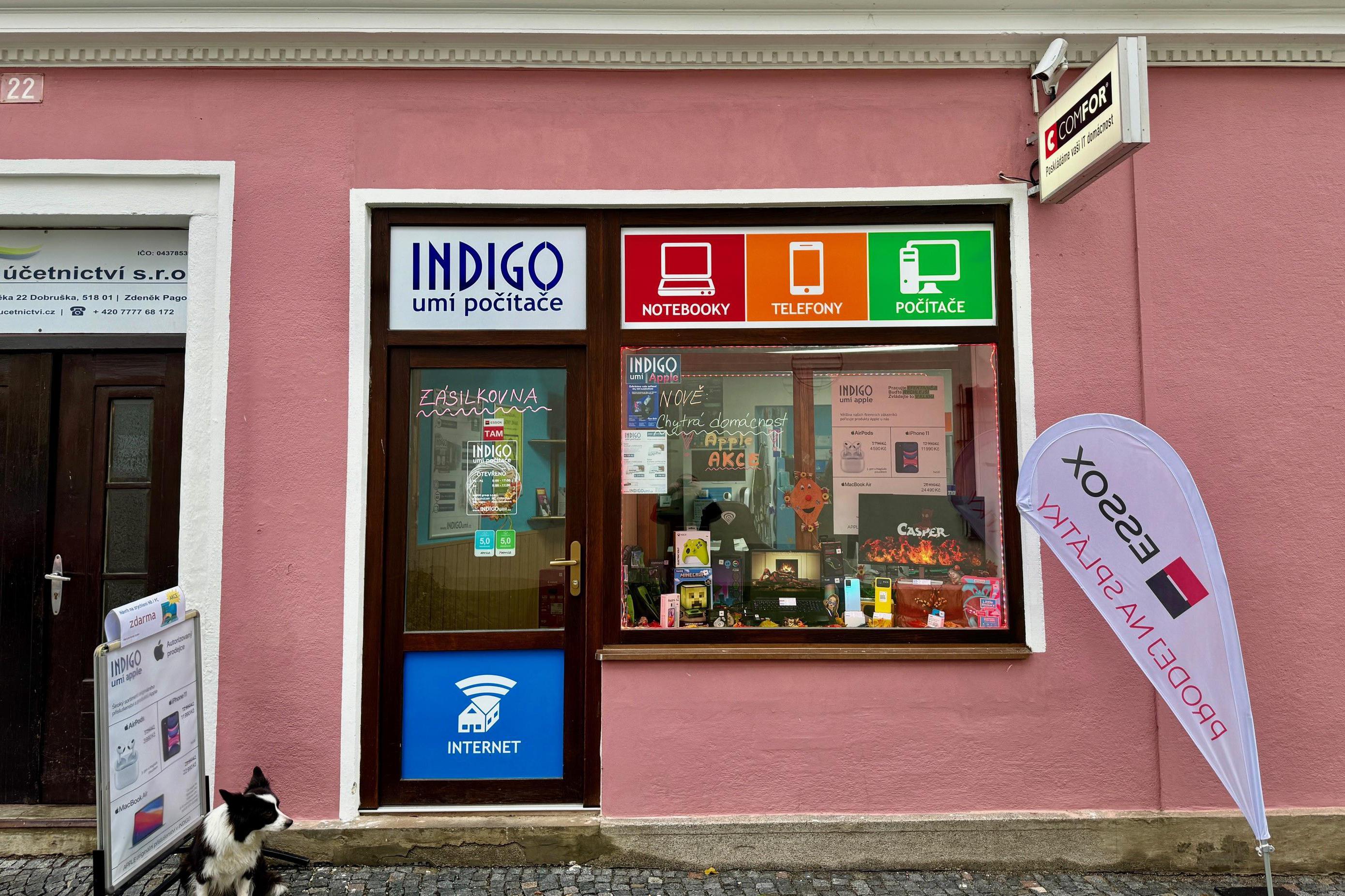 INDIGO umí počítače