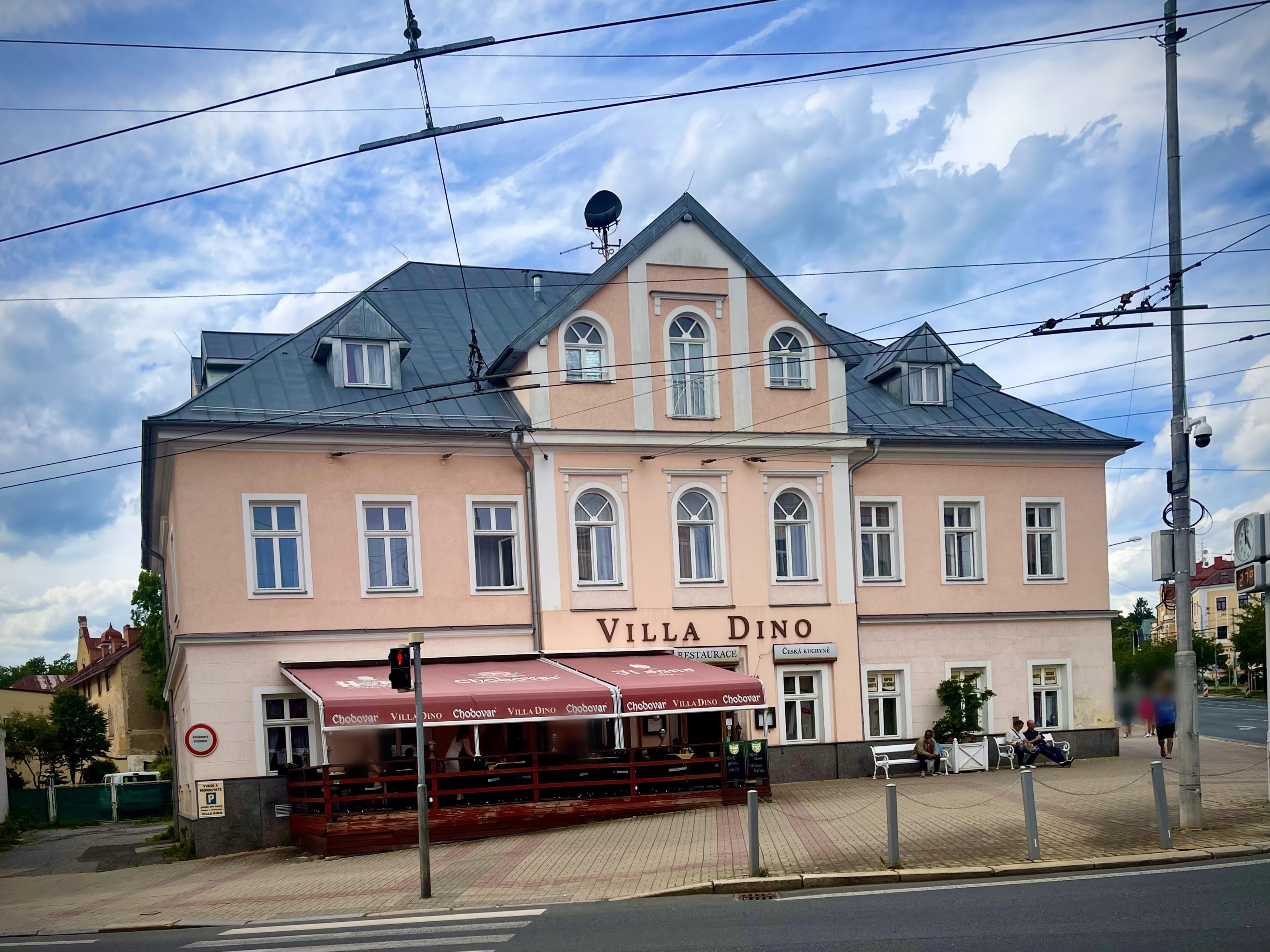 Restaurace hotelu Villa Dino