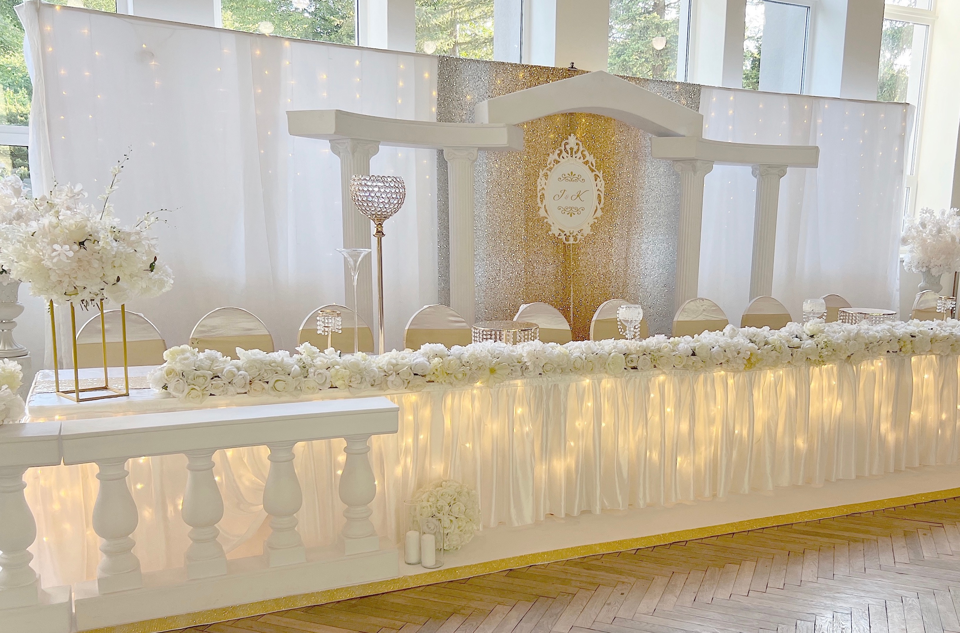 Svatební výzdoba a dekorace - FLEUR imitée