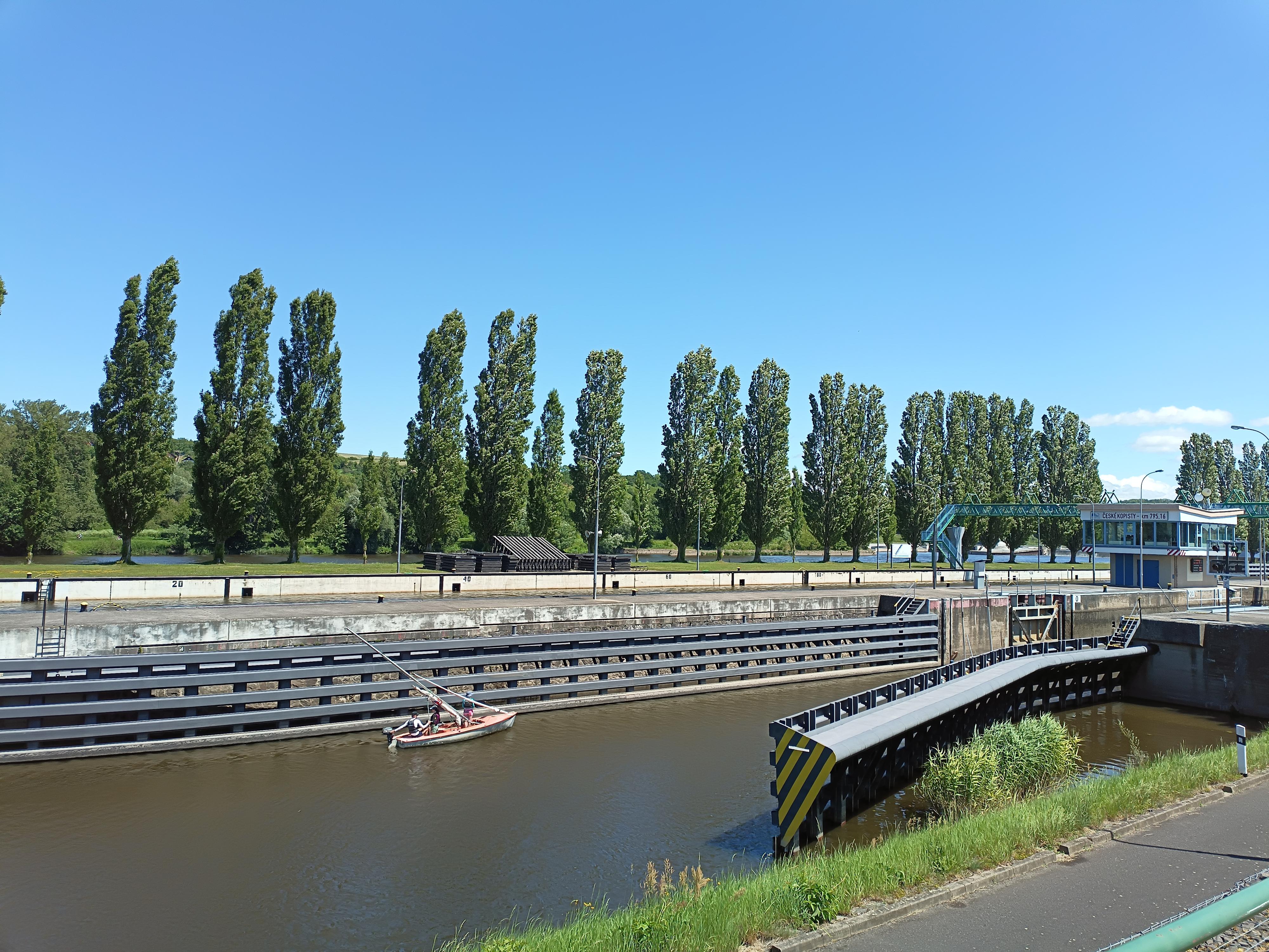 Plavební komora České Kopisty foto 6