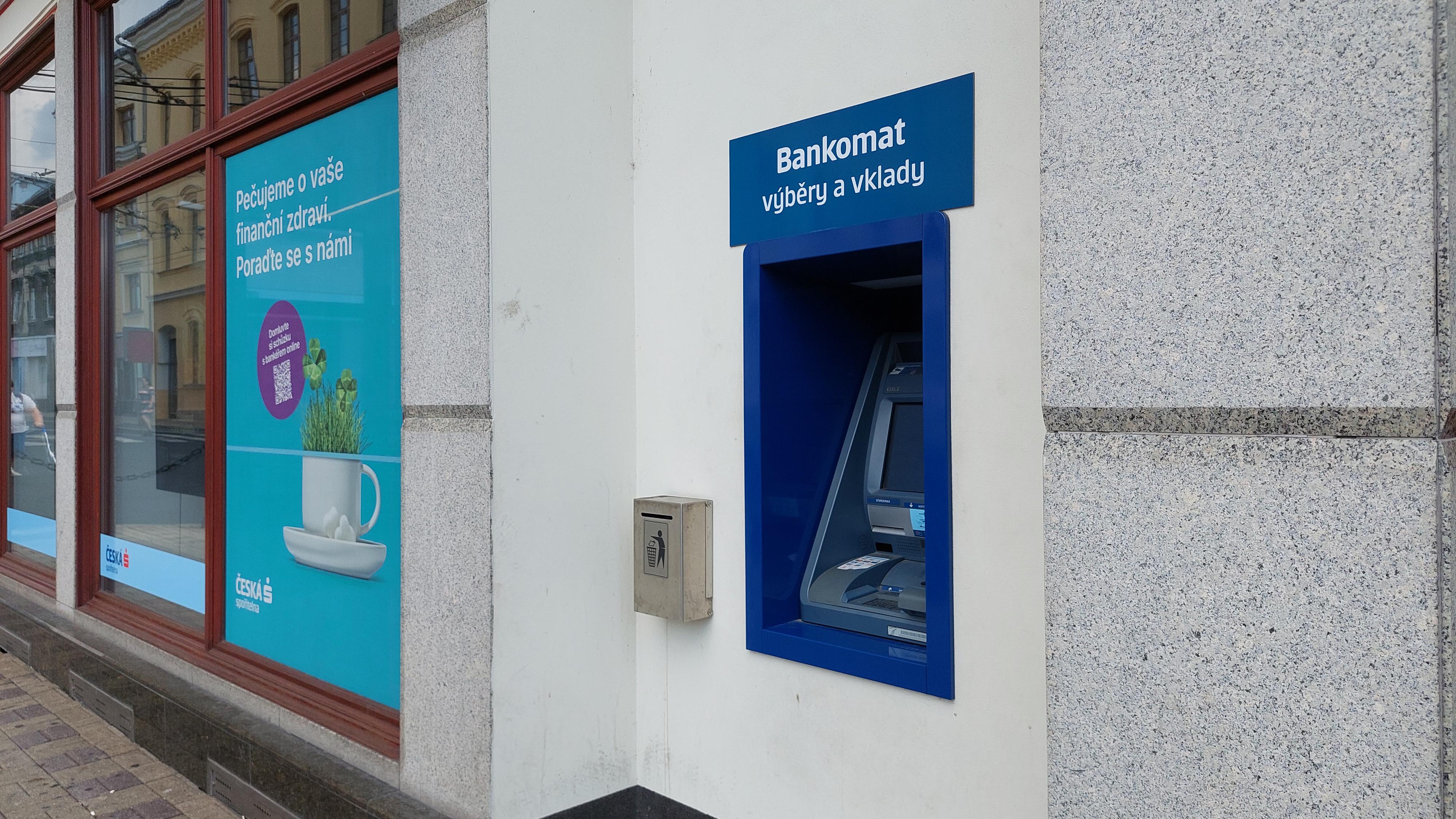 Bankomat České spořitelny foto 3