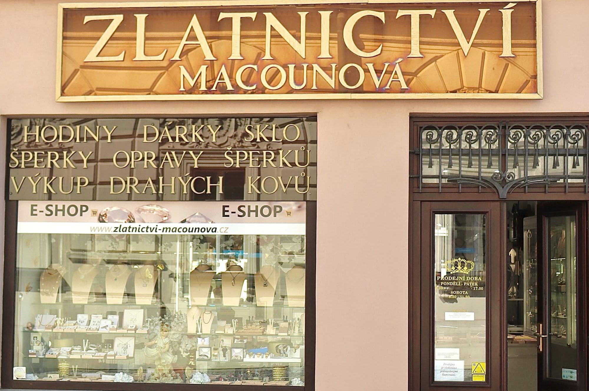 Zlatnictví Macounová