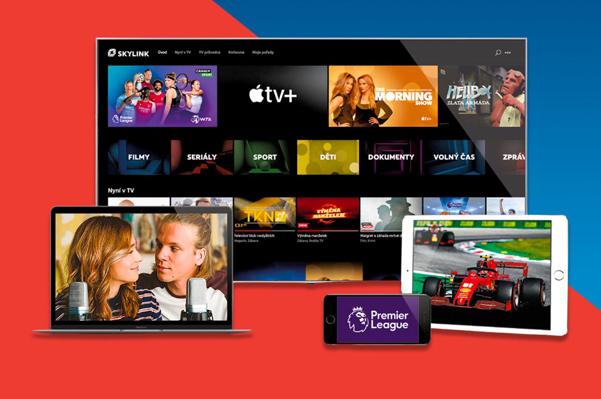 Skylink Live TV 1 měsíc zdarma s Dragon Internet